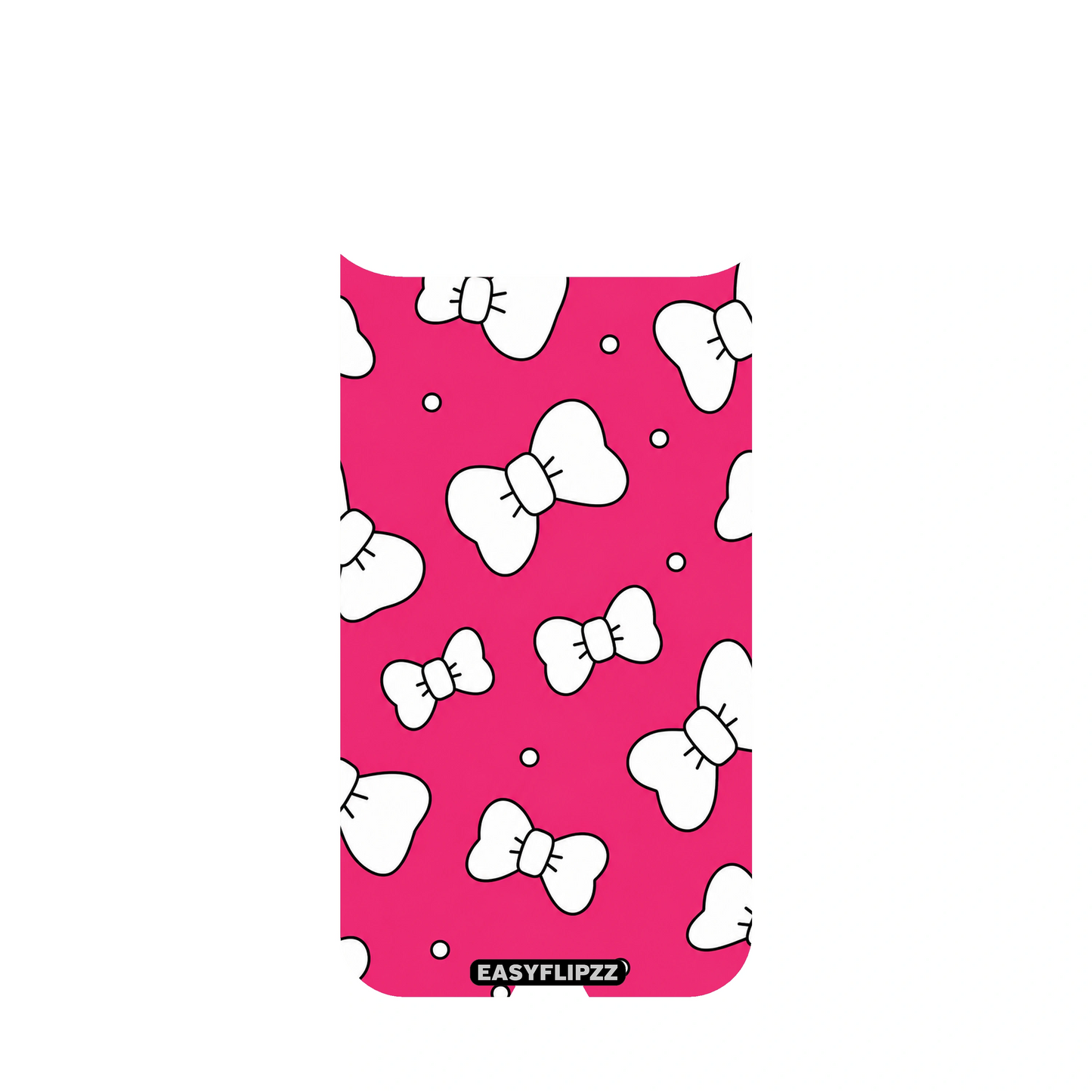 White Bow Pop Backflipzz - iPhone 17 Air