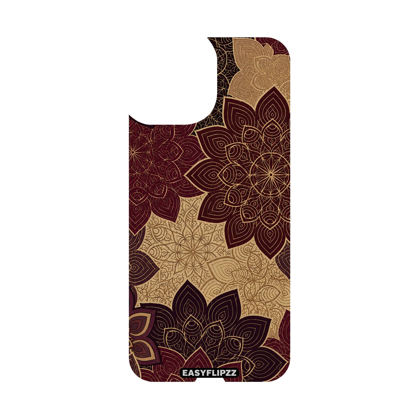 Burgundy Mandala Backflipzz - iPhone 14 Plus