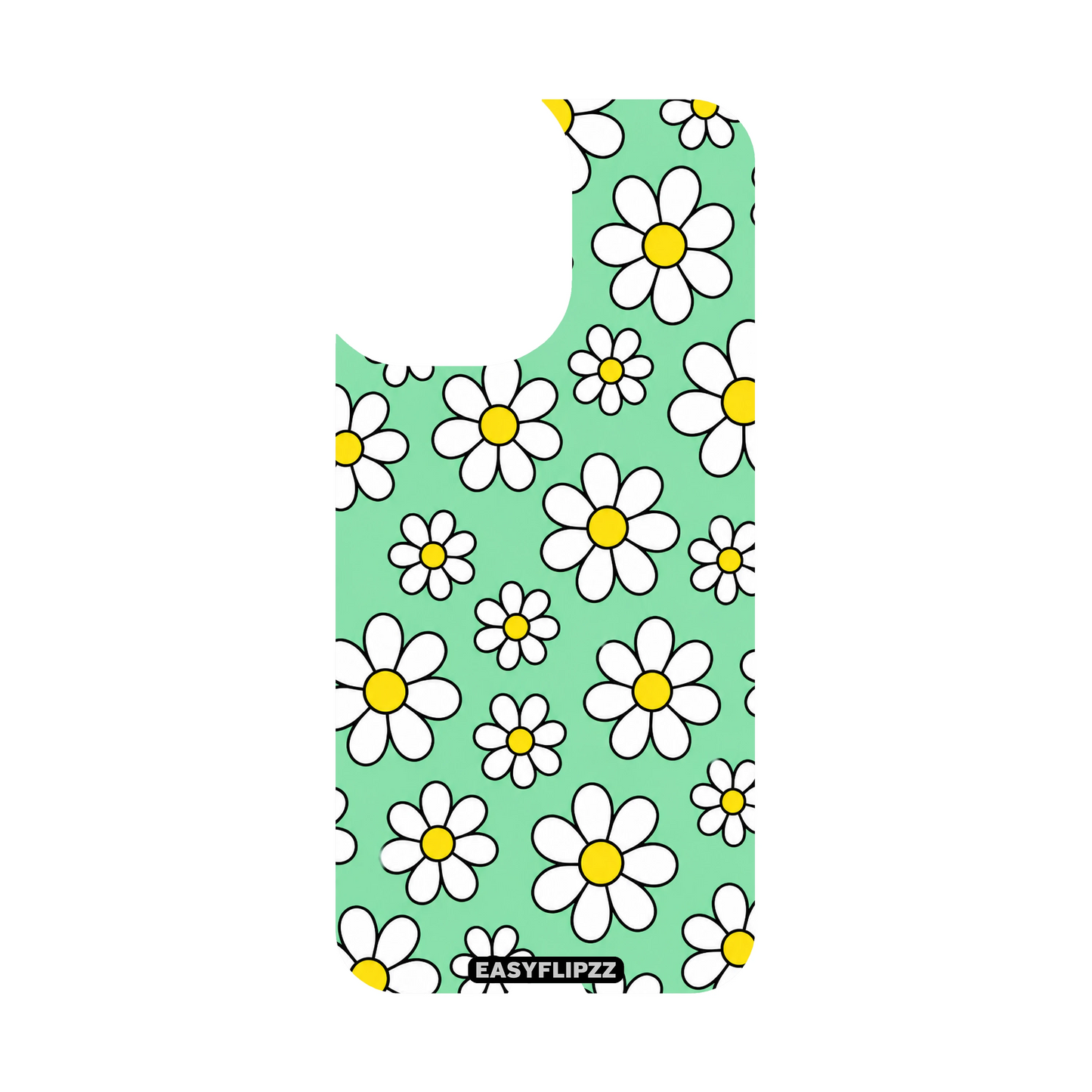 Mint Daisy Backflipzz - iPhone 16 Plus