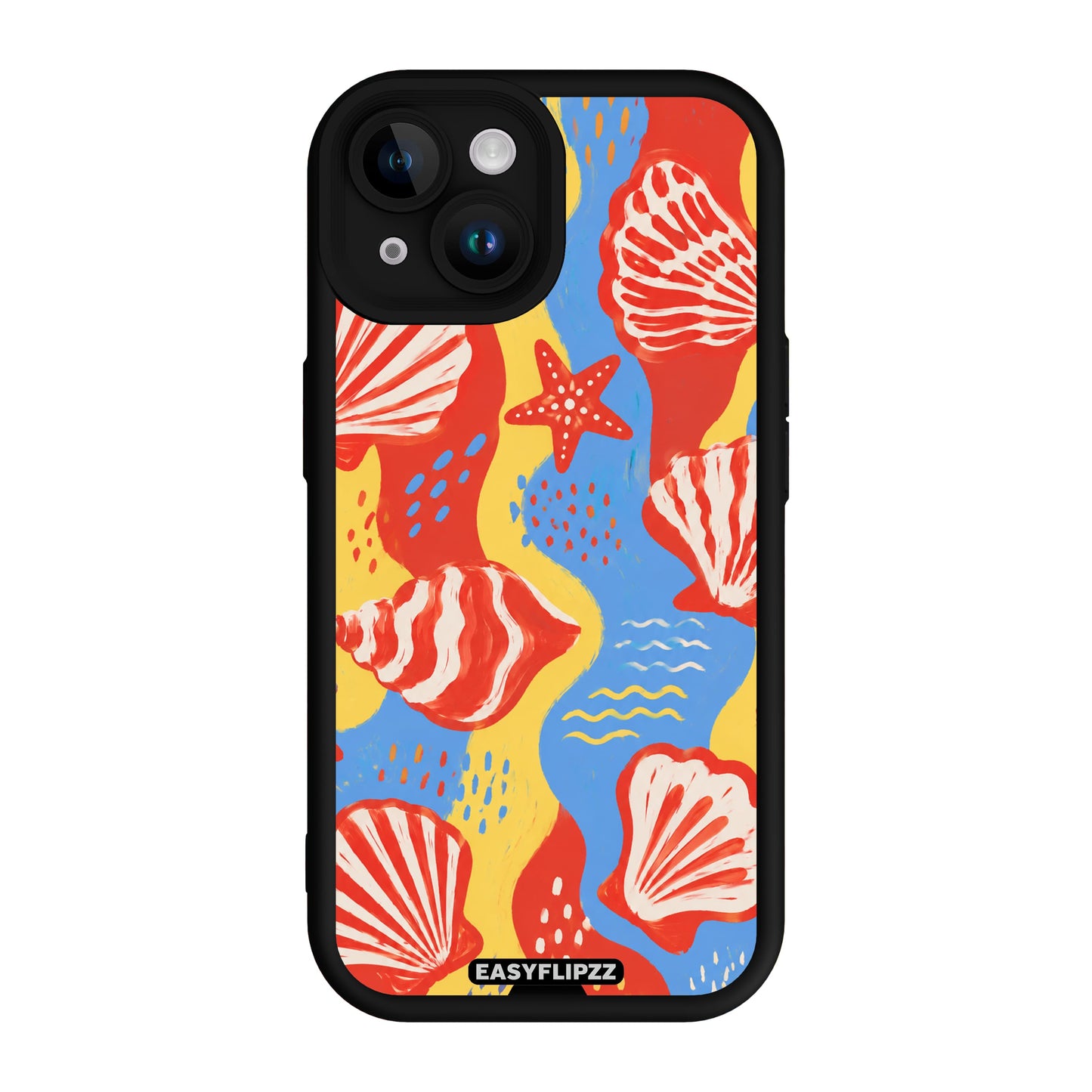 Coral Rhythm - iPhone 15 Plus