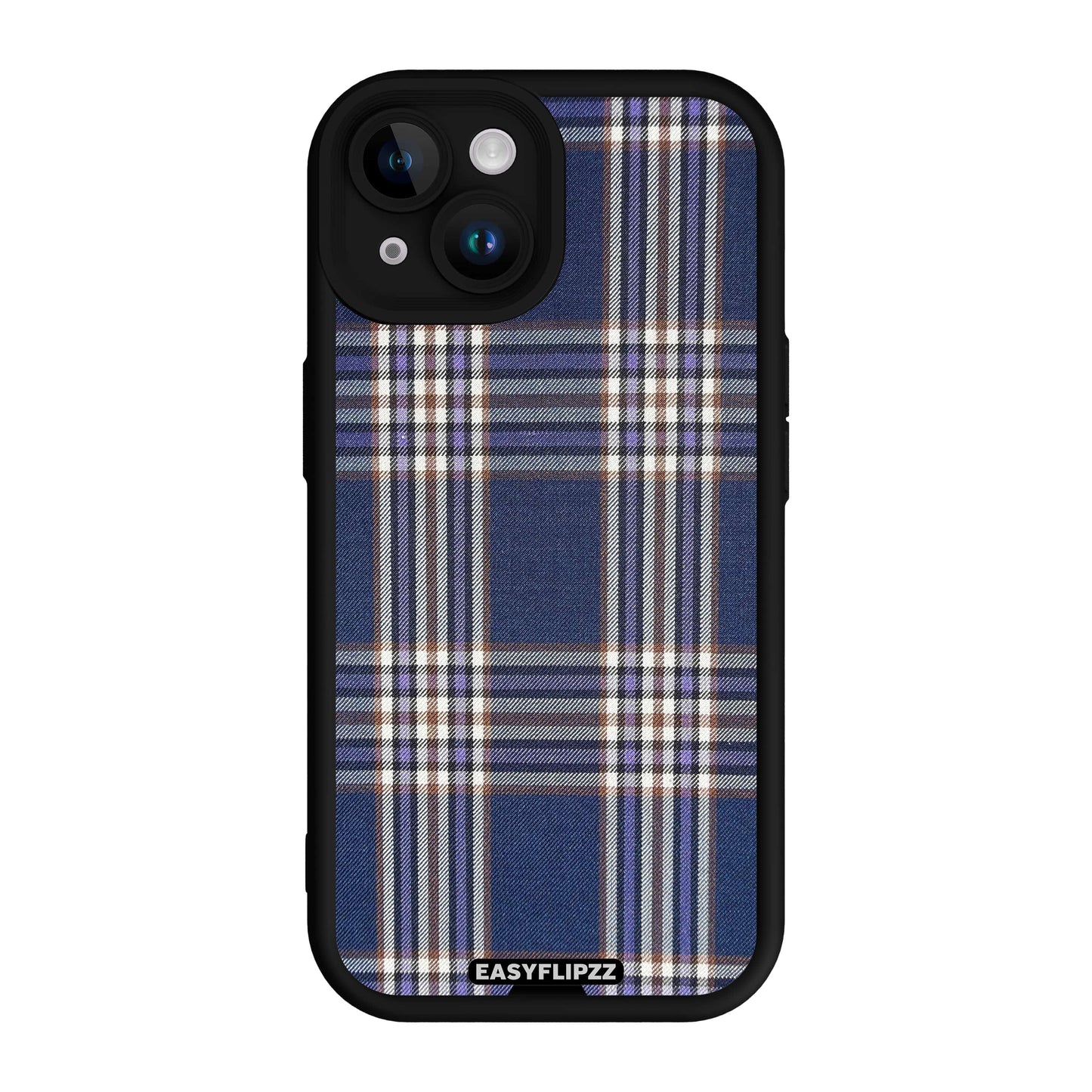 Navy Cashmere Heritage - iPhone 15 Plus