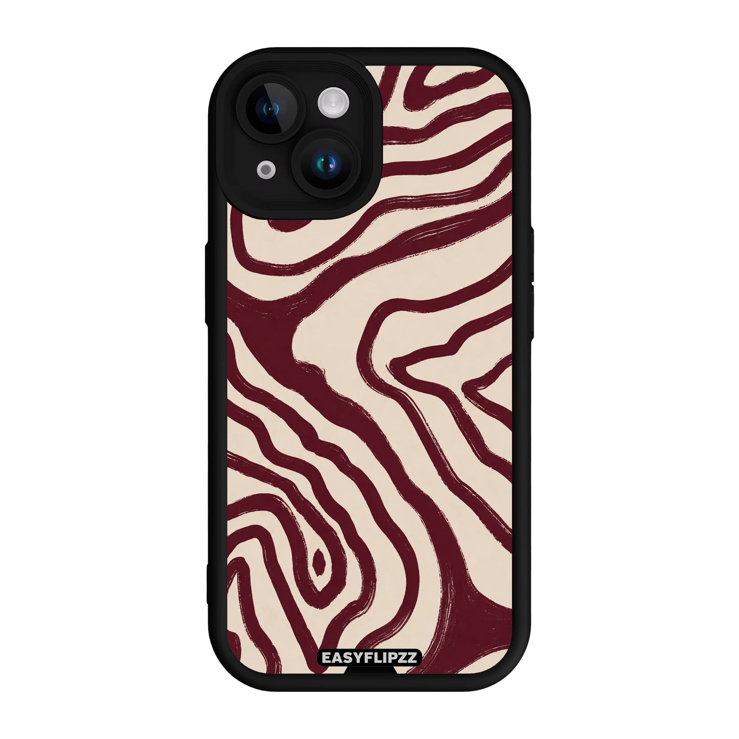 Burgundy Flow - iPhone 12