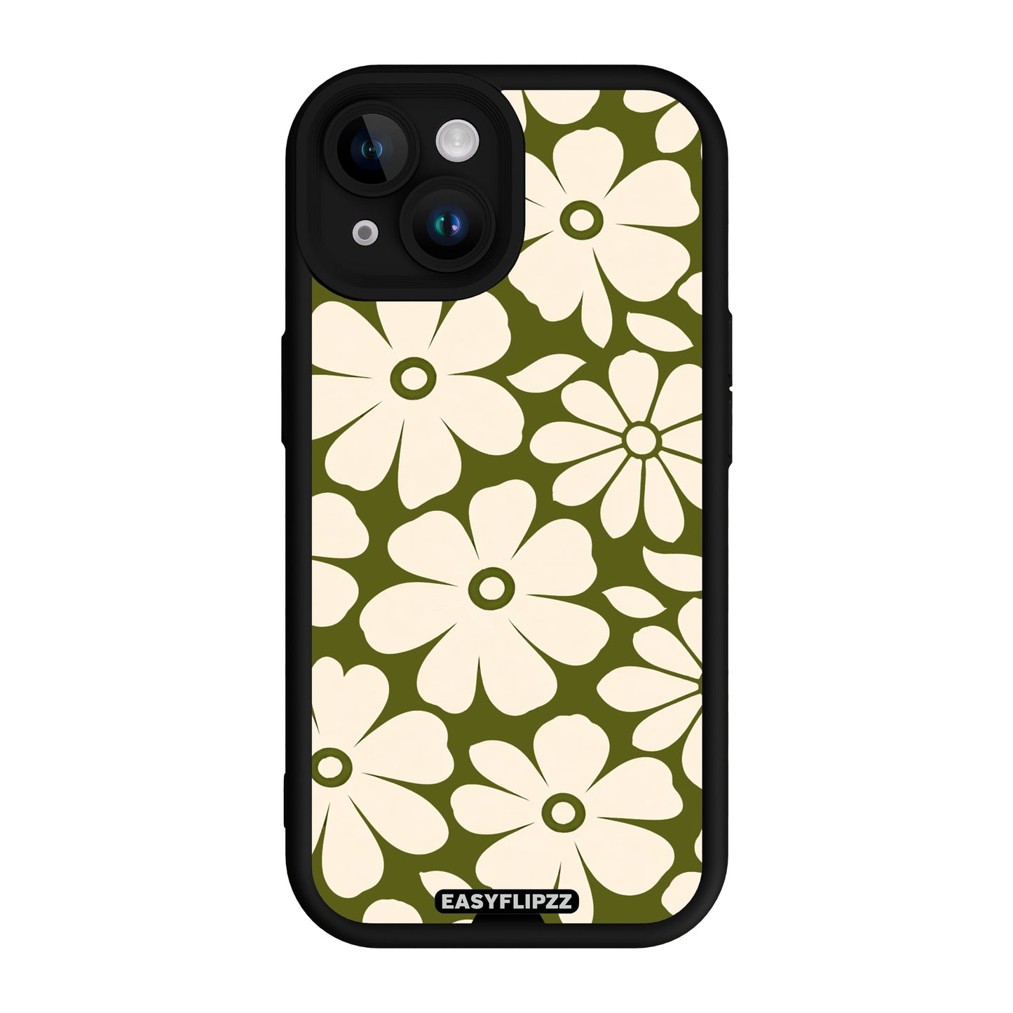 iPhone 12 | Black | Flower Pop Green | Base Set