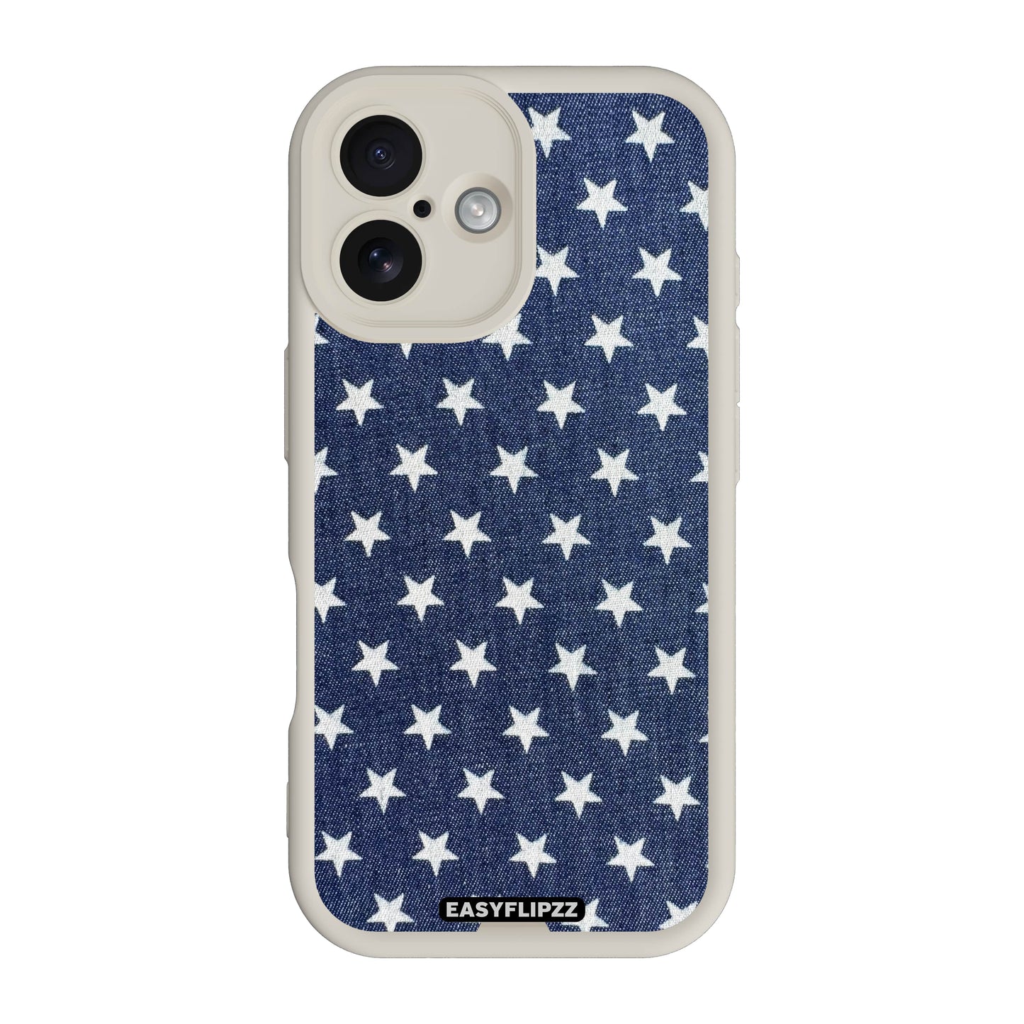 Dark Denim Stars - iPhone 16