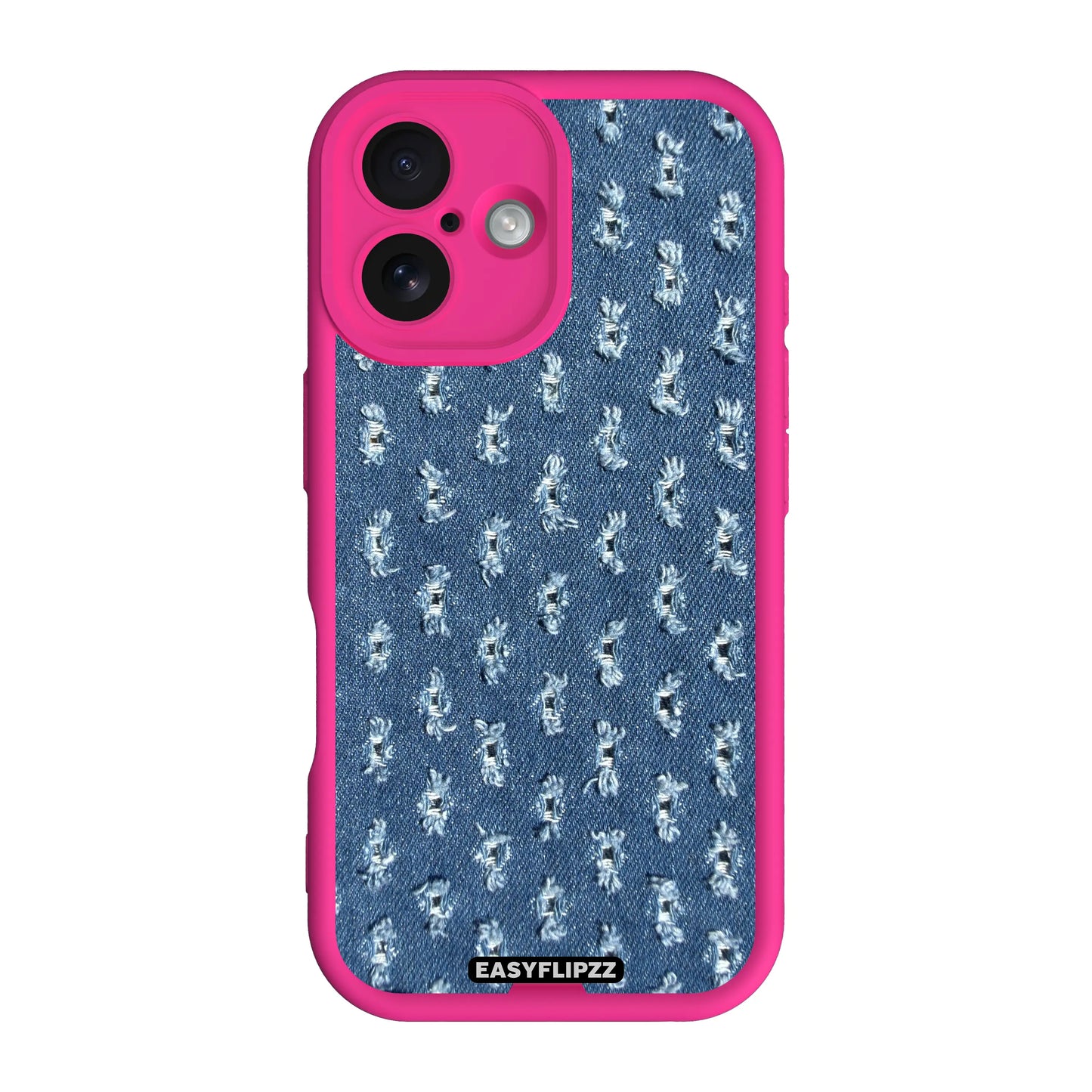 Midnight Distressed Denim - iPhone 16 Plus