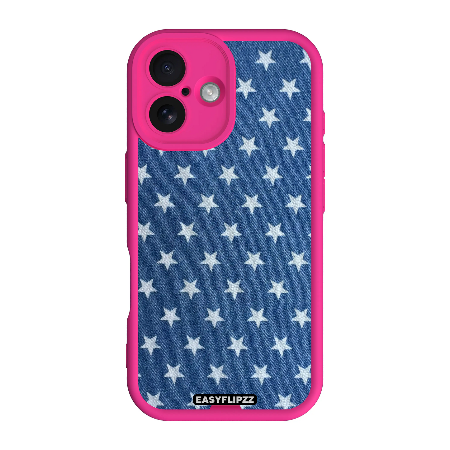 Light Denim Stars - iPhone 16 Plus