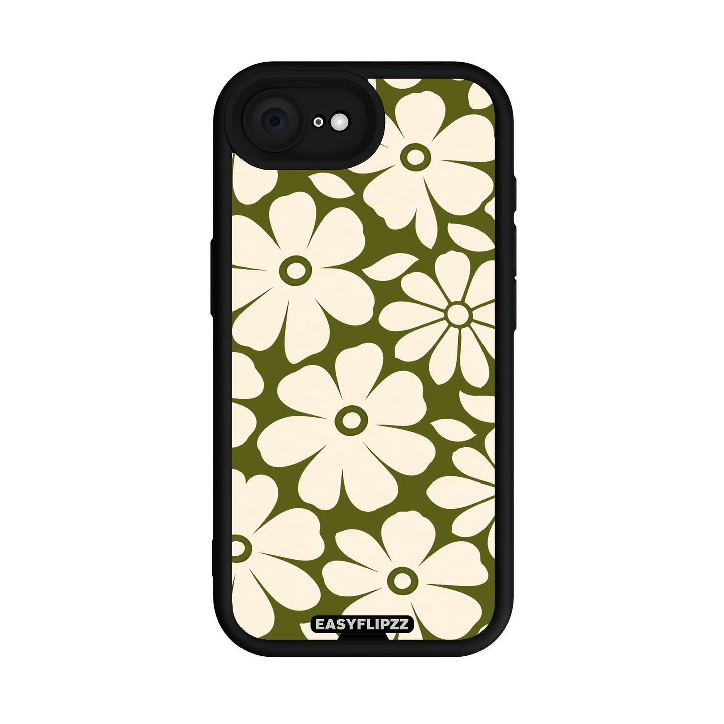 iPhone 16e | Black | Flower Pop Green | Base Set