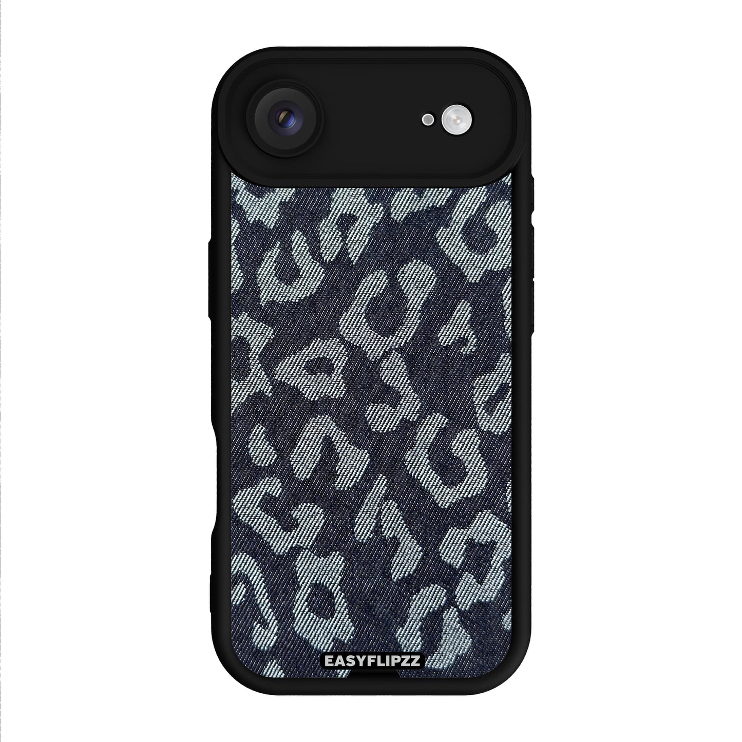iPhone 17 Air | Black | Jeans Jacquard Dark Leopard | Base Set