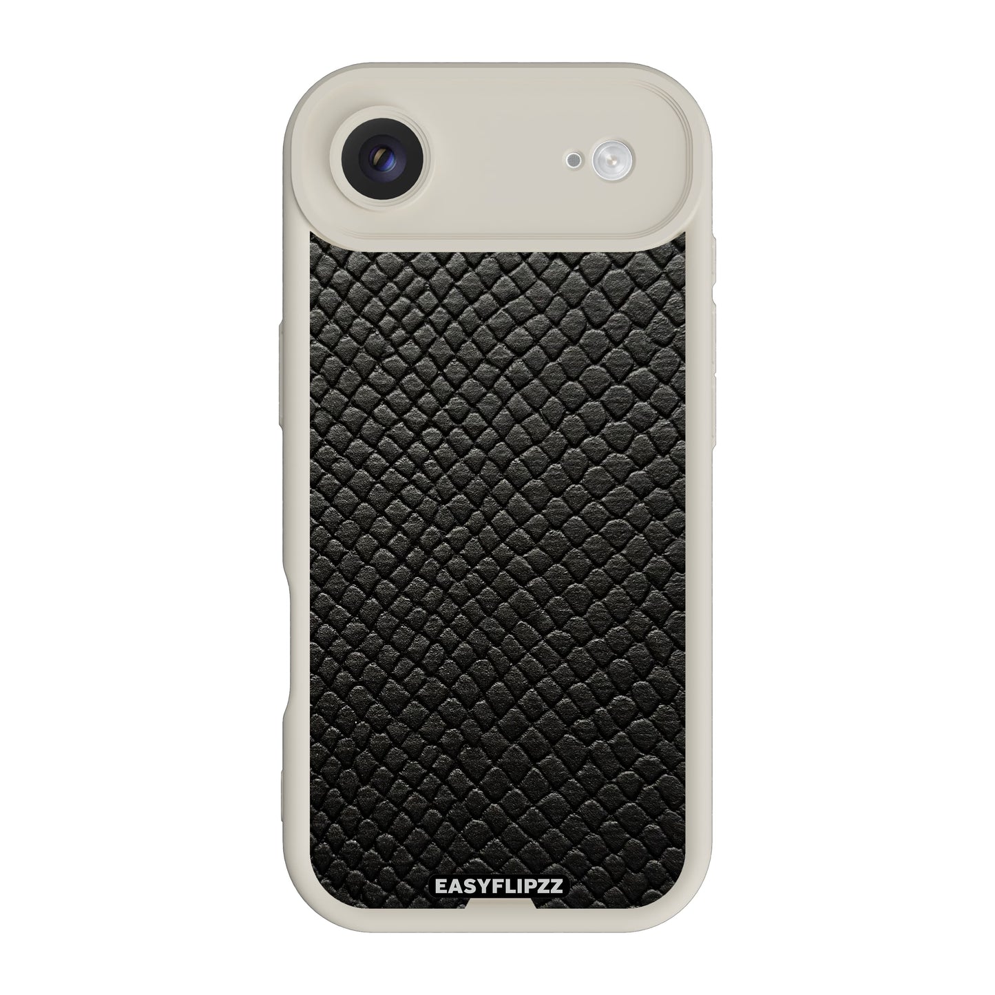 iPhone 17 Air | White | Snake Vegan Leather Black | Base Set