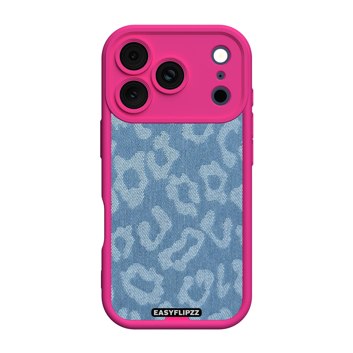iPhone 17 Pro | Pink | Jeans Jacquard Medium Leopard | Base Set