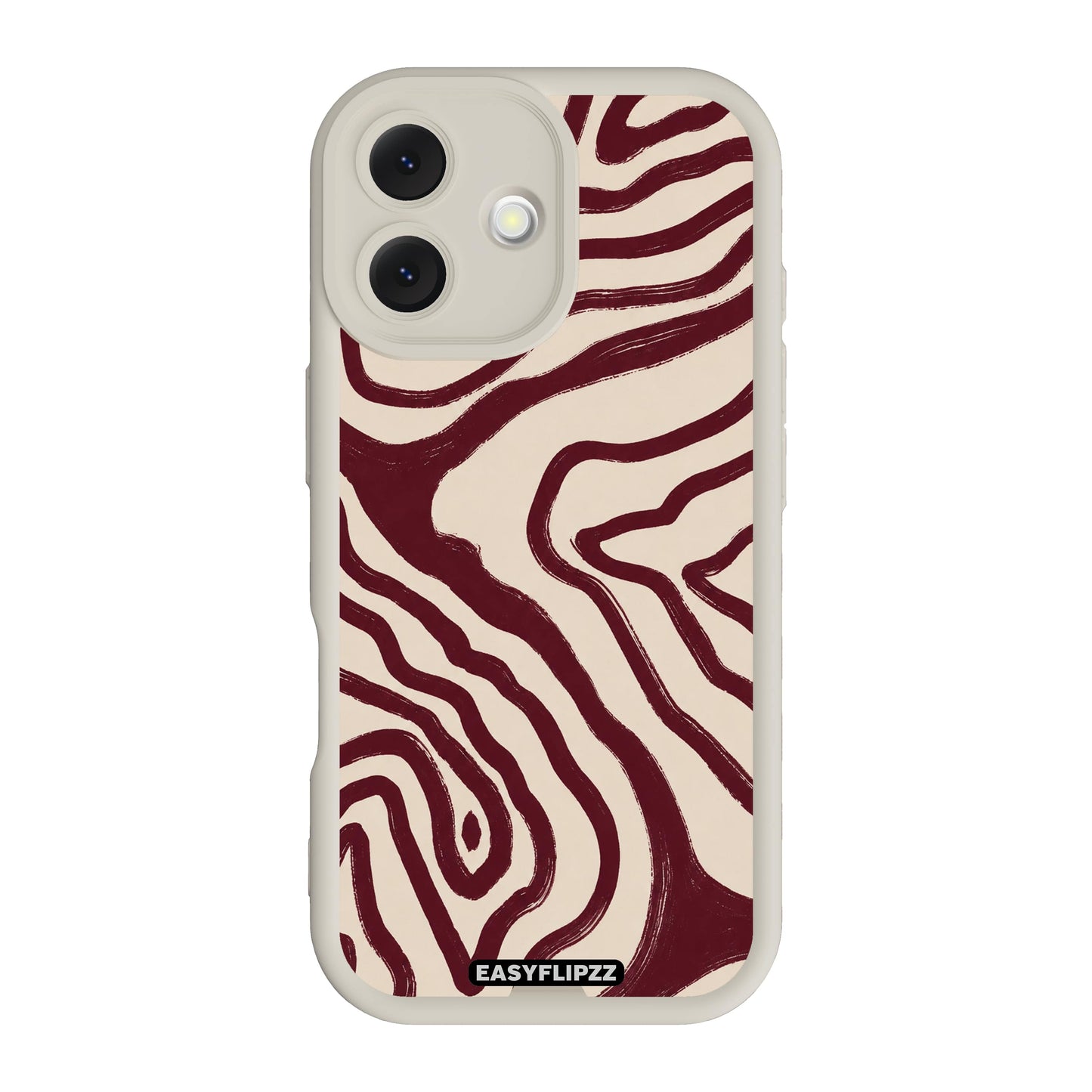 Burgundy Flow - iPhone 17