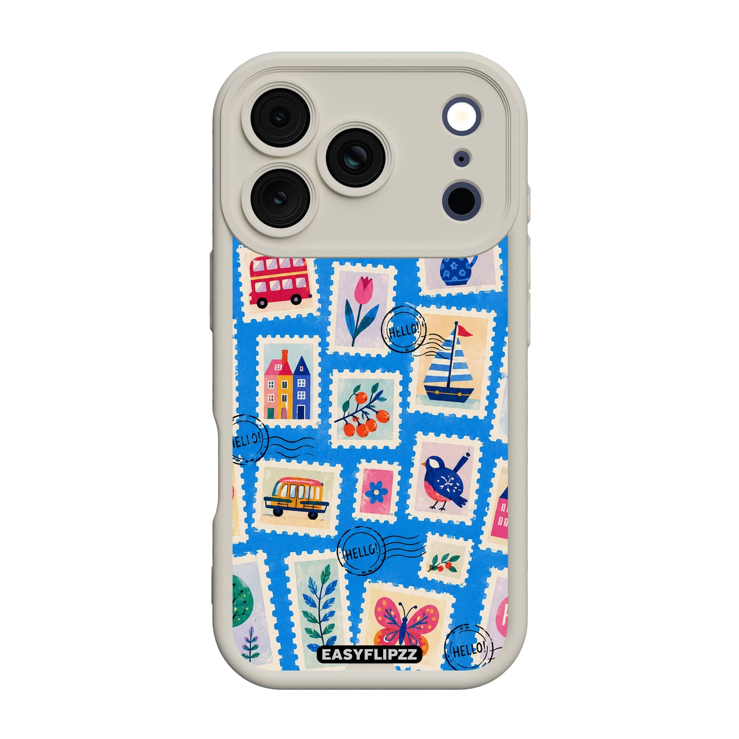 Azure Stamps - iPhone 17 Pro