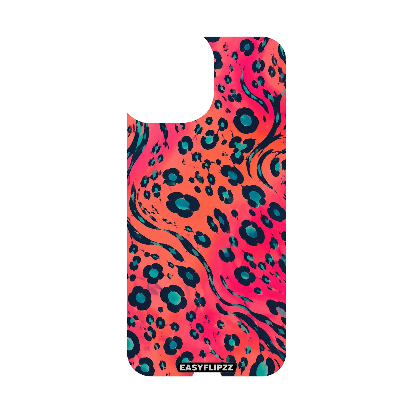 Coral Leopard Backflipzz - iPhone 14 Plus