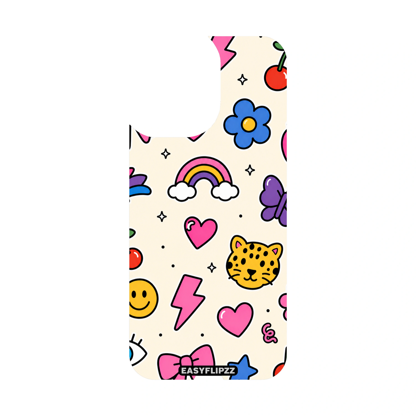 Cream Sticker Pop Backflipzz - iPhone 17