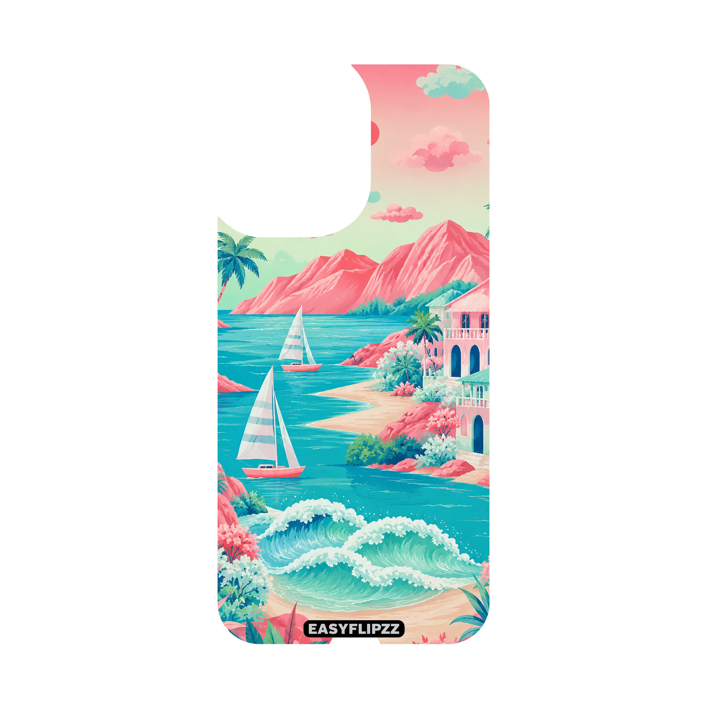 Coral Paradise Backflipzz - iPhone 16 Plus