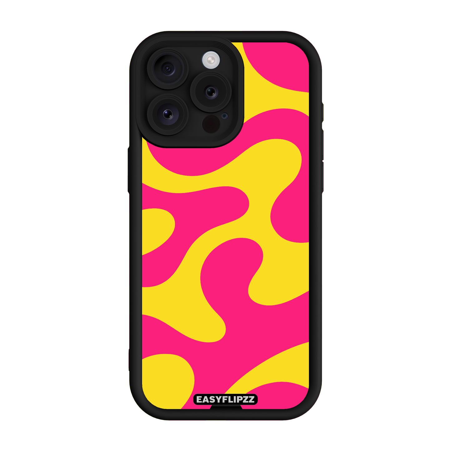 iPhone 15 Pro Max | Black | Dreamworld Pink & Yellow | Base Set