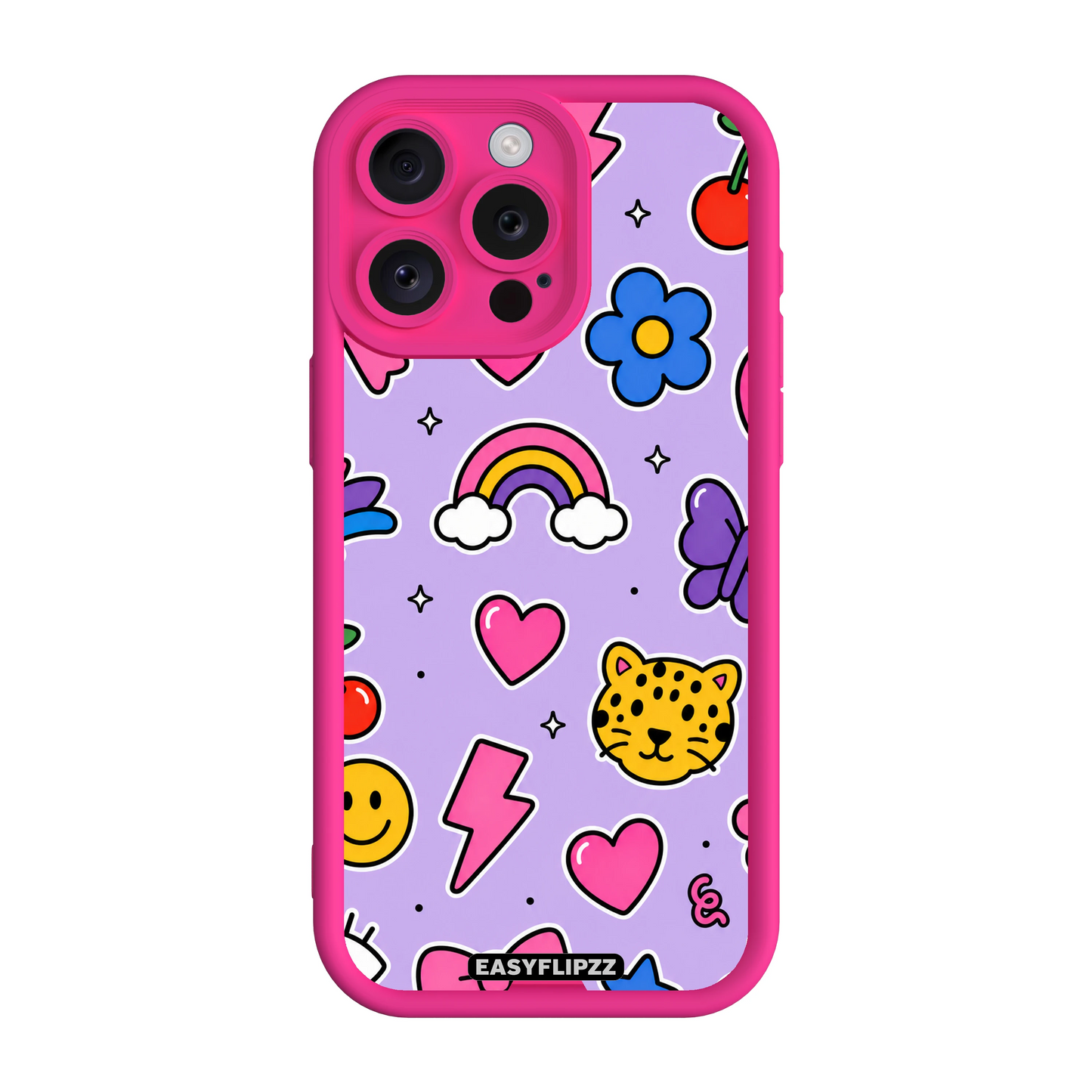 Lavender Sticker Pop - iPhone 14 Pro