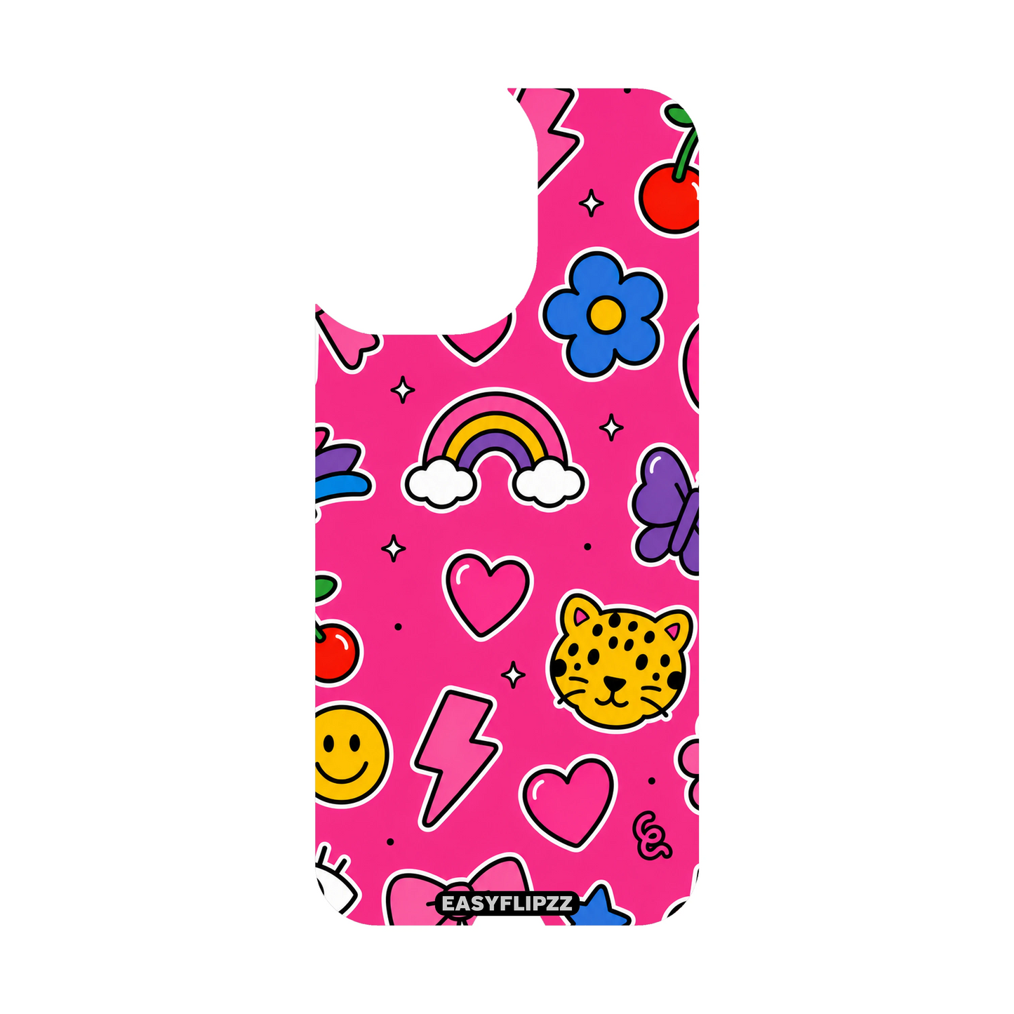 Pink Sticker Rush Backflipzz - iPhone 17