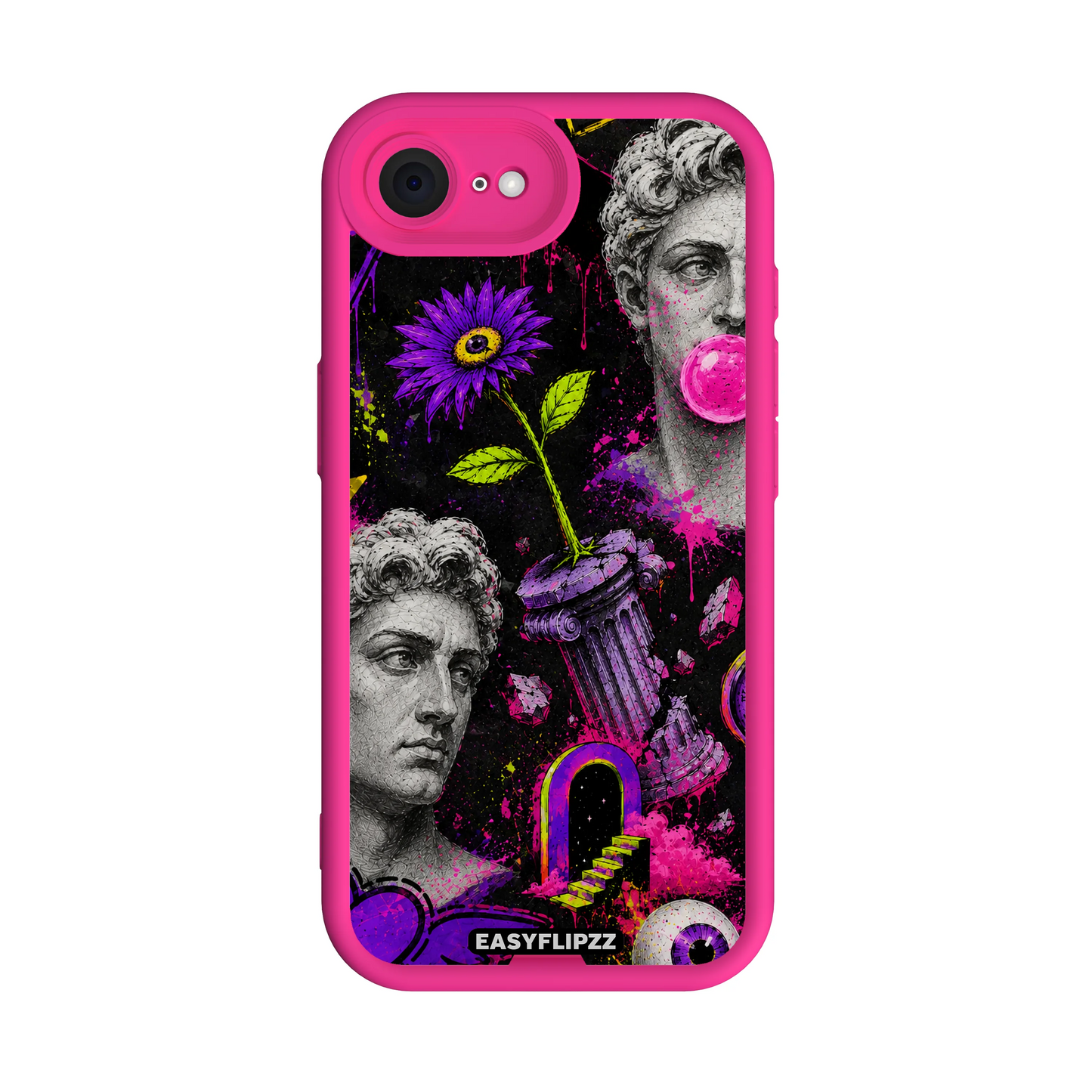 Neon Graffiti Bust - iPhone 17e