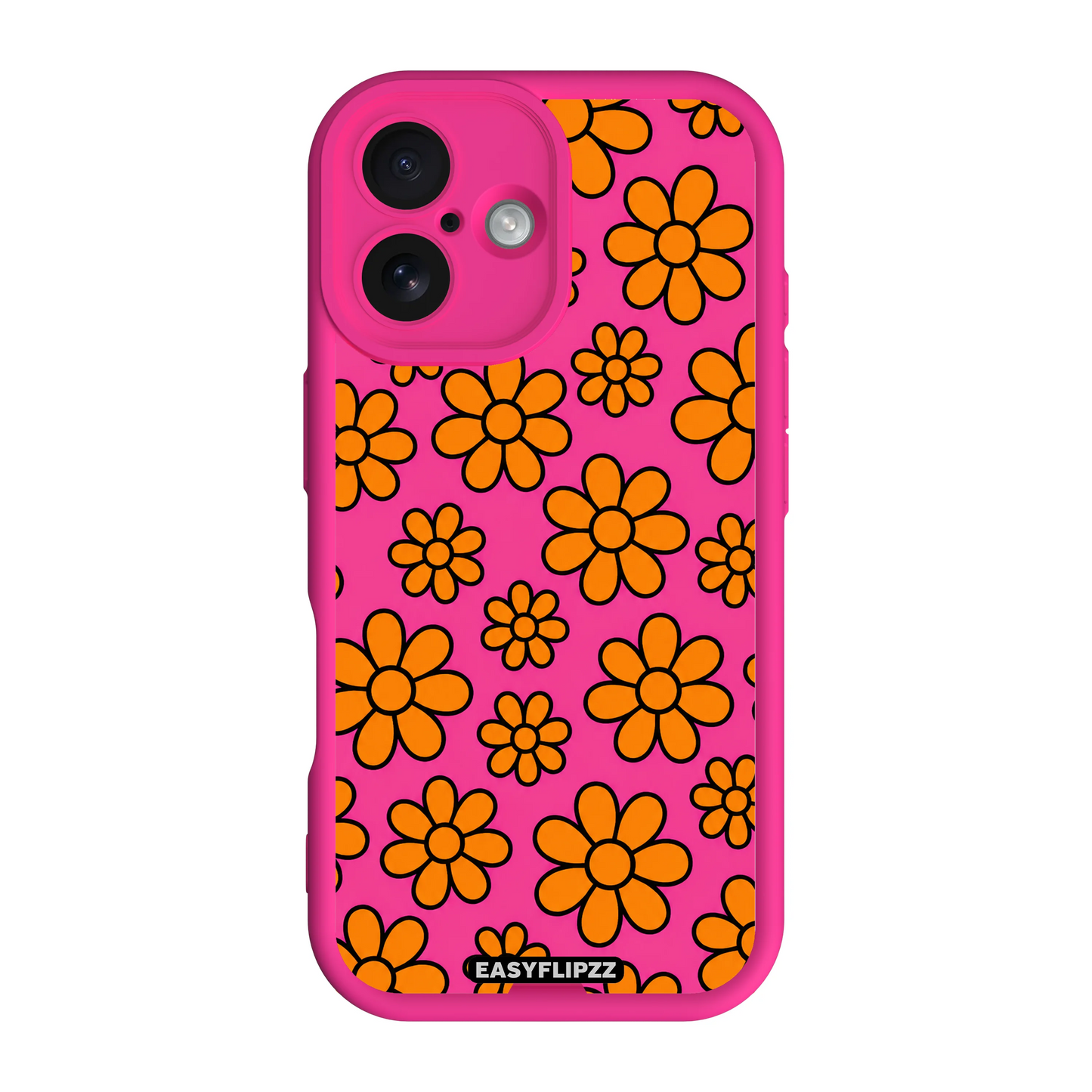 Tangerine Bloom - iPhone 16 Plus