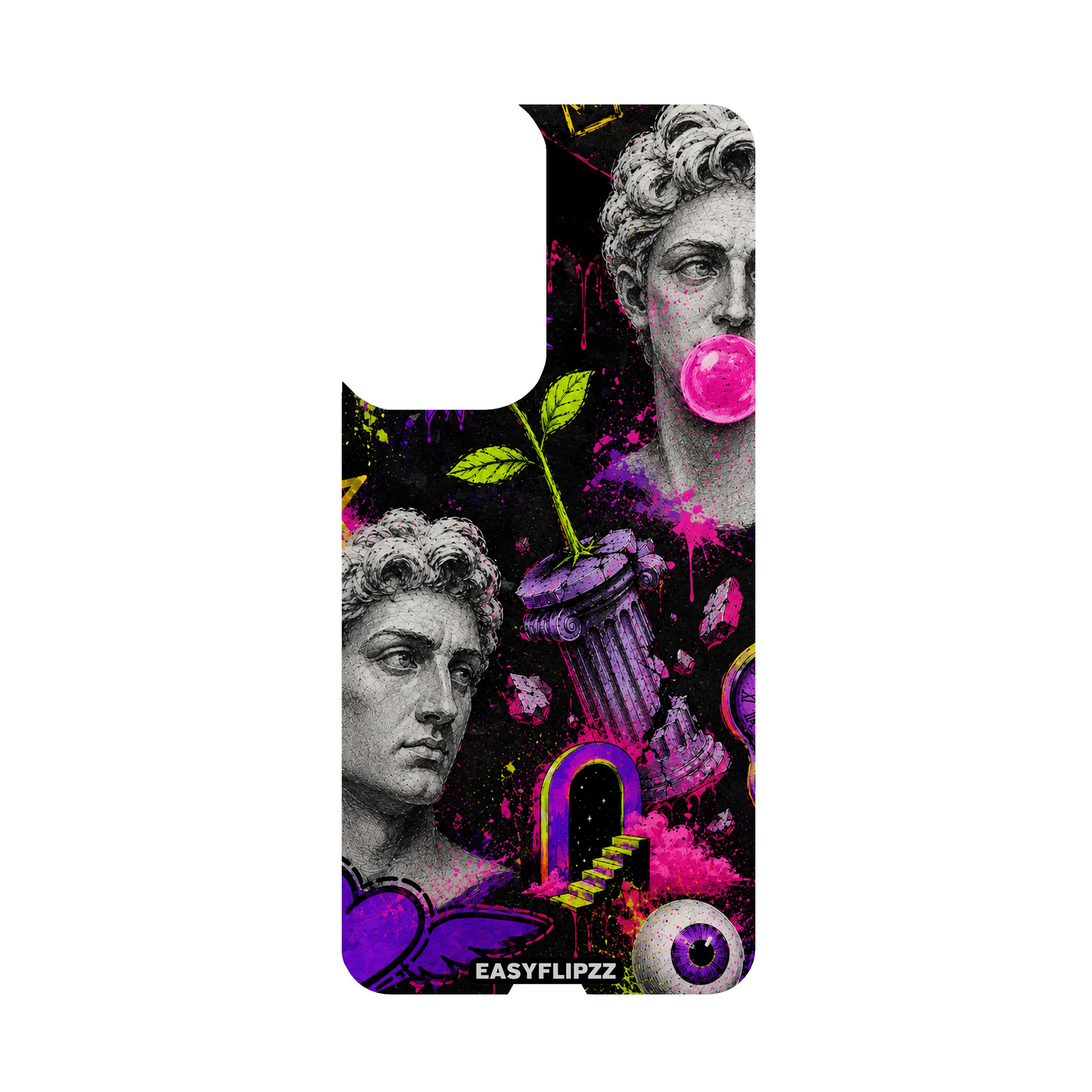 Neon Graffiti Bust Backflipzz - A26