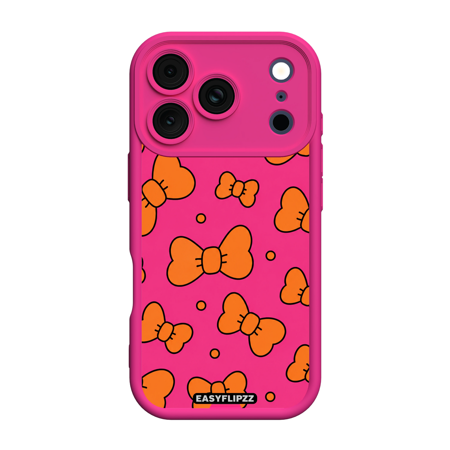 Tangerine Bow Pop - iPhone 17 Pro