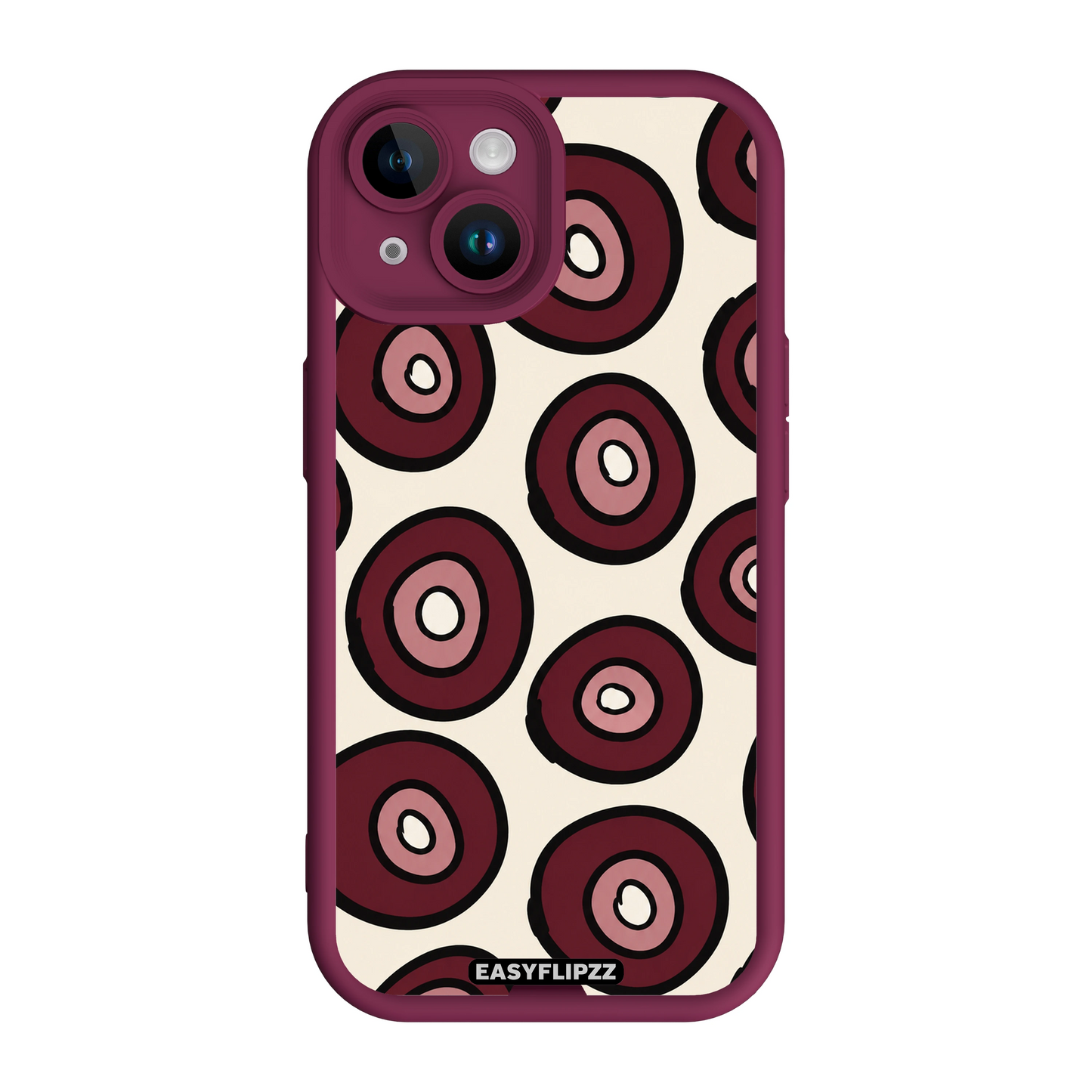 Burgundy Orbit - iPhone 12