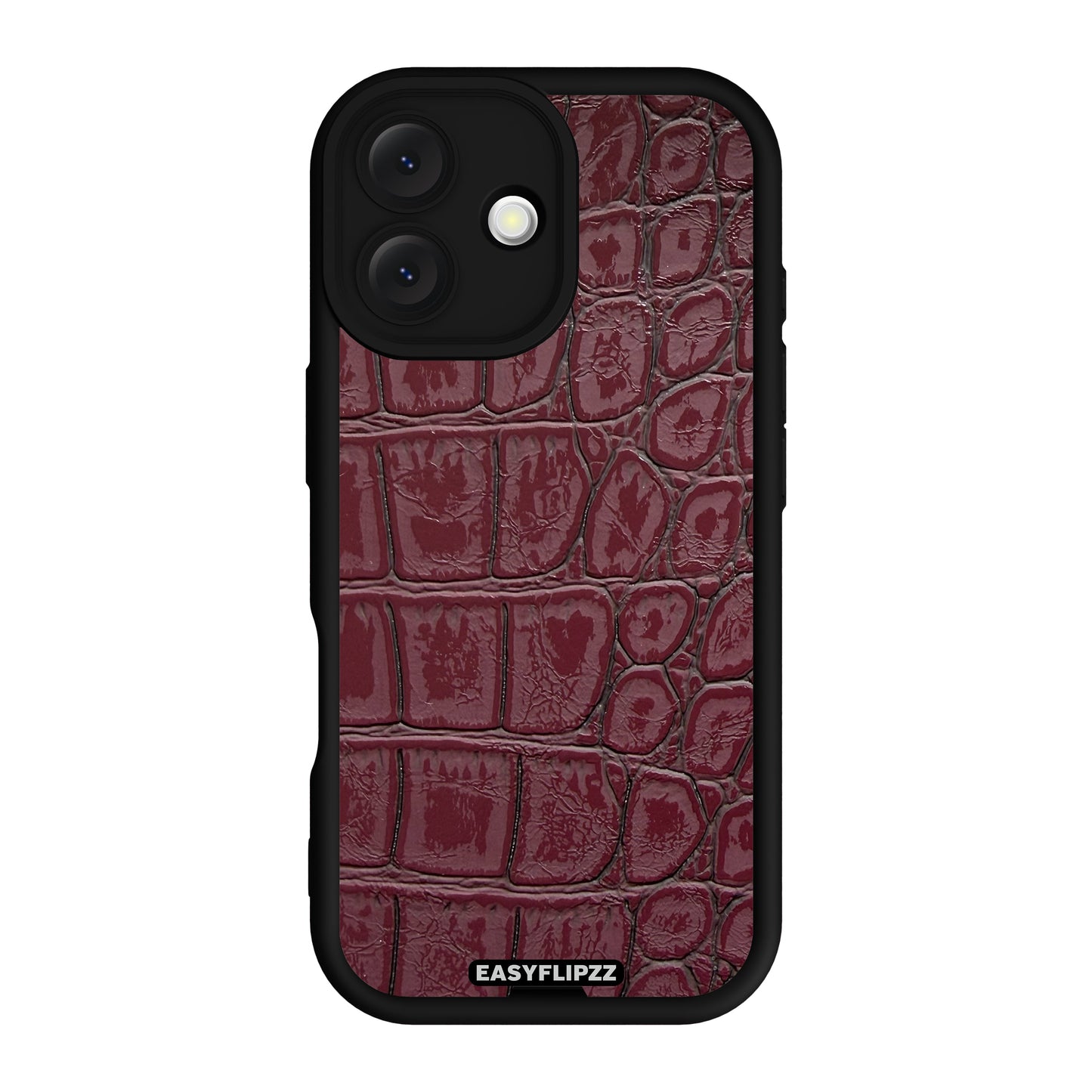 A05 | Black | Croco Vegan Leather Burgundy | Base Set