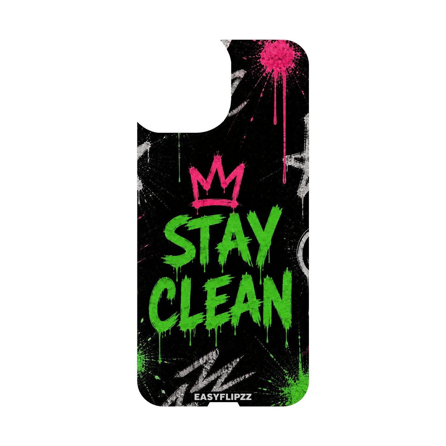 Stay Clean Backflipzz - iPhone 15