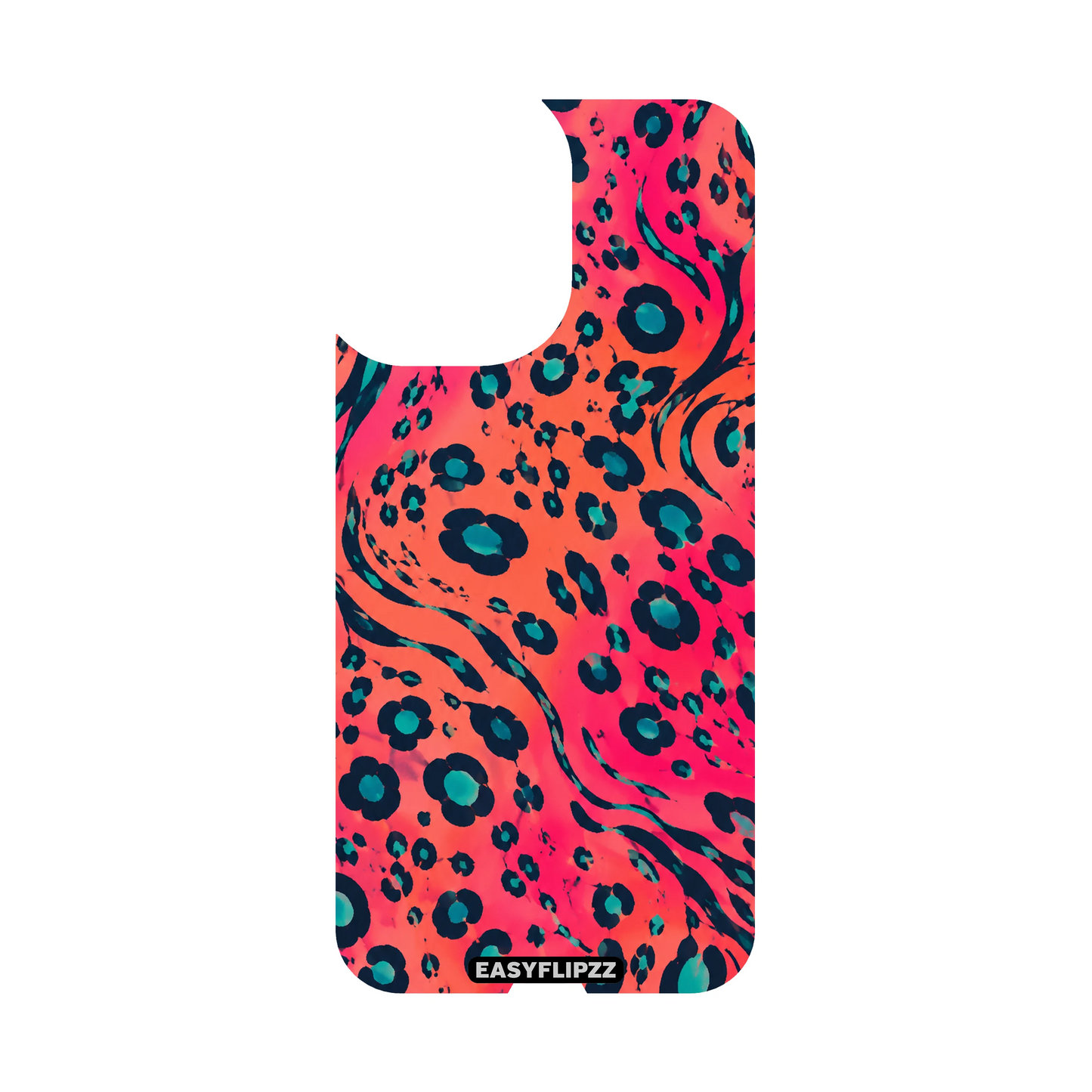 Coral Leopard Backflipzz - iPhone 16 Plus