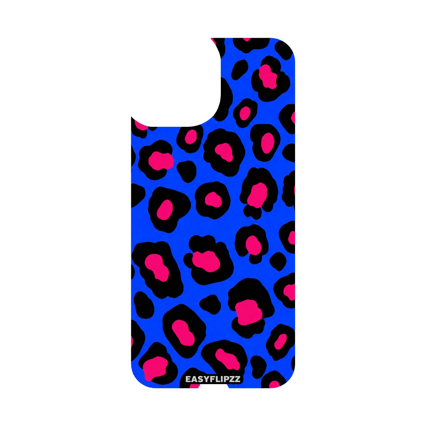 Wild Blue Leopard Backflipzz - iPhone 14