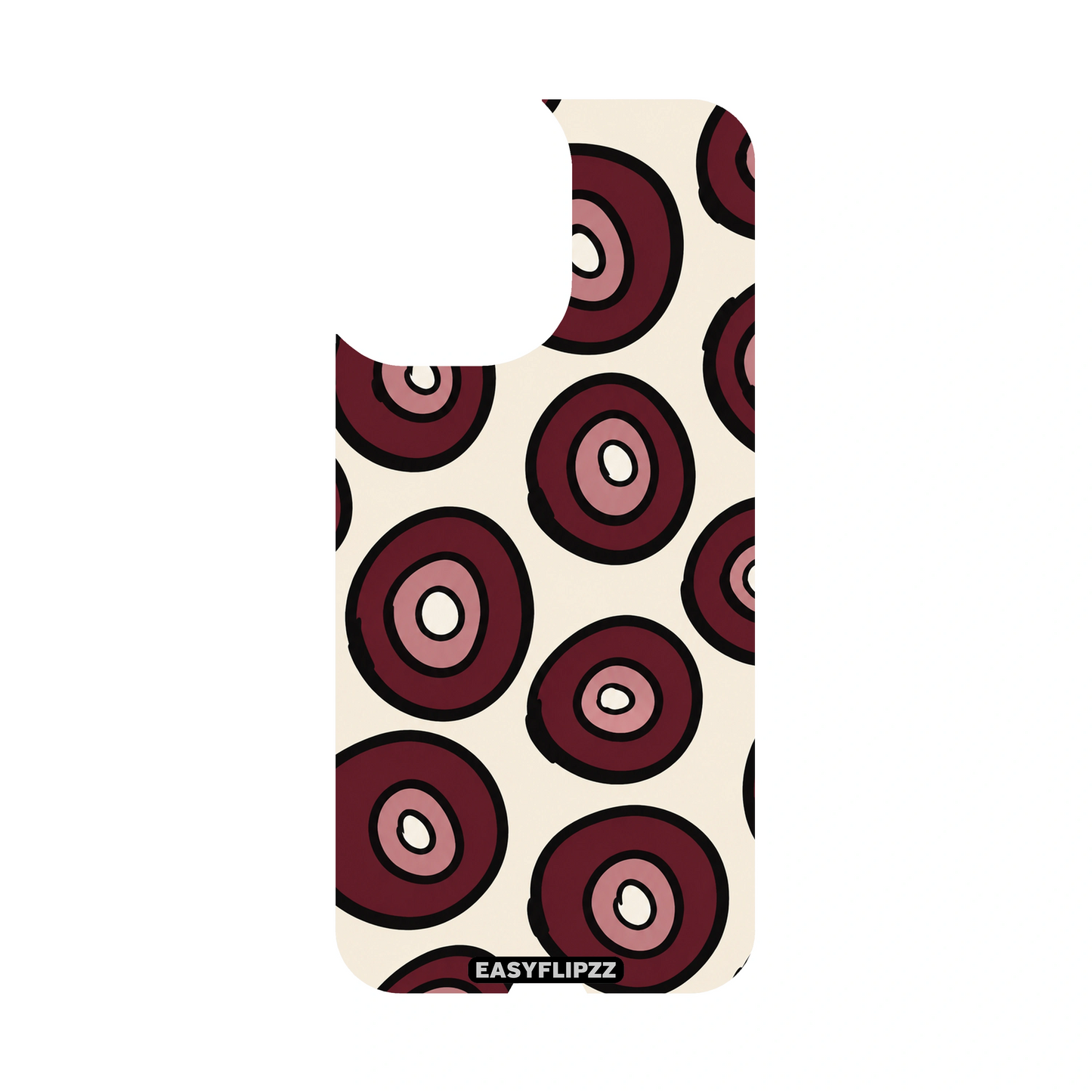 Burgundy Orbit Backflipzz - iPhone 16