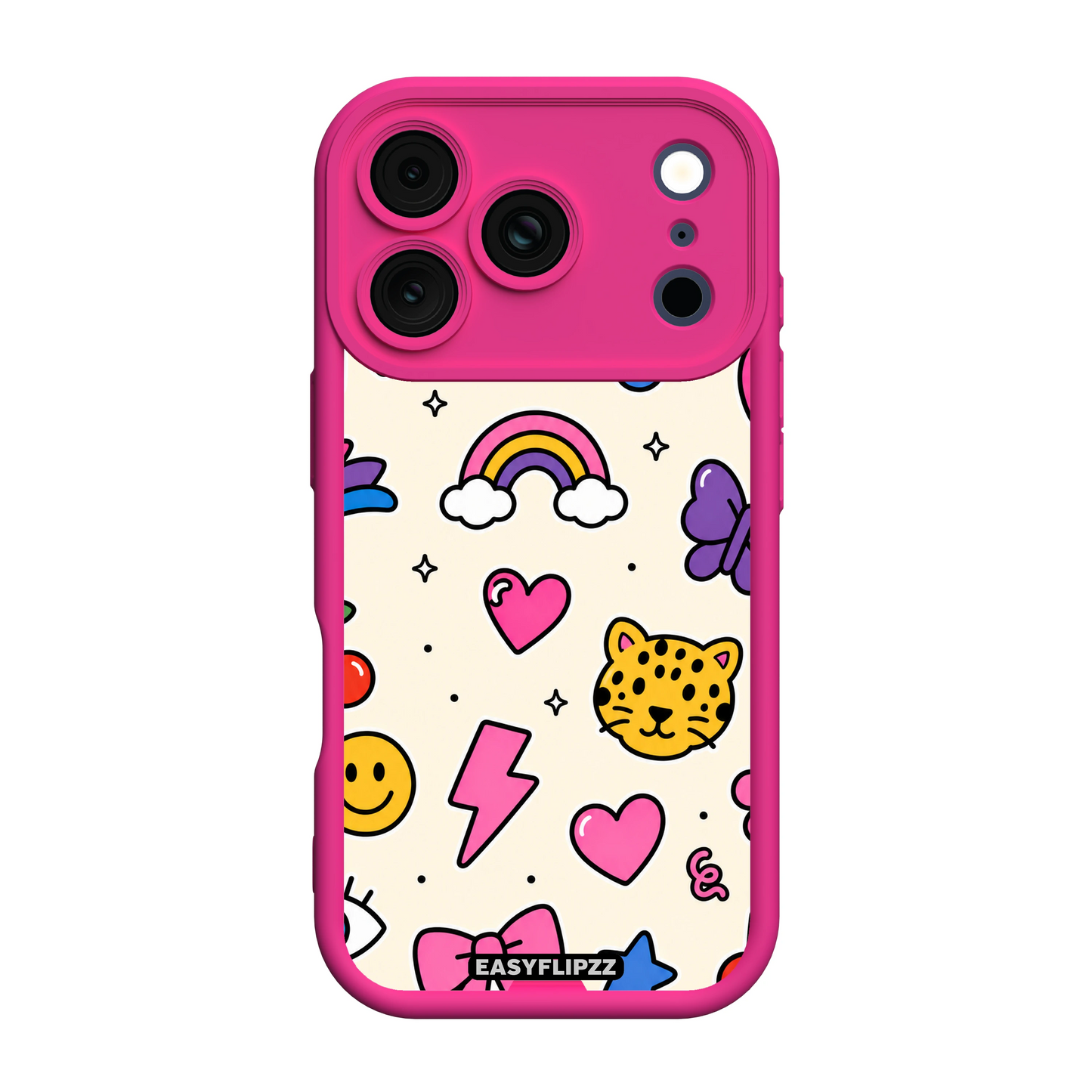 Cream Sticker Pop - iPhone 17 Pro