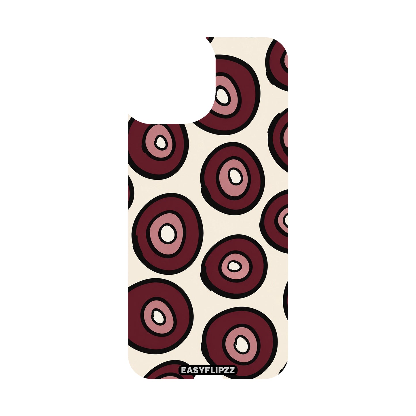 Burgundy Orbit Backflipzz - iPhone 14
