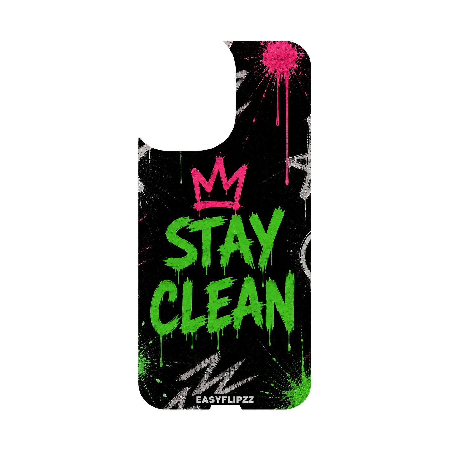 Stay Clean Backflipzz - iPhone 16 Plus
