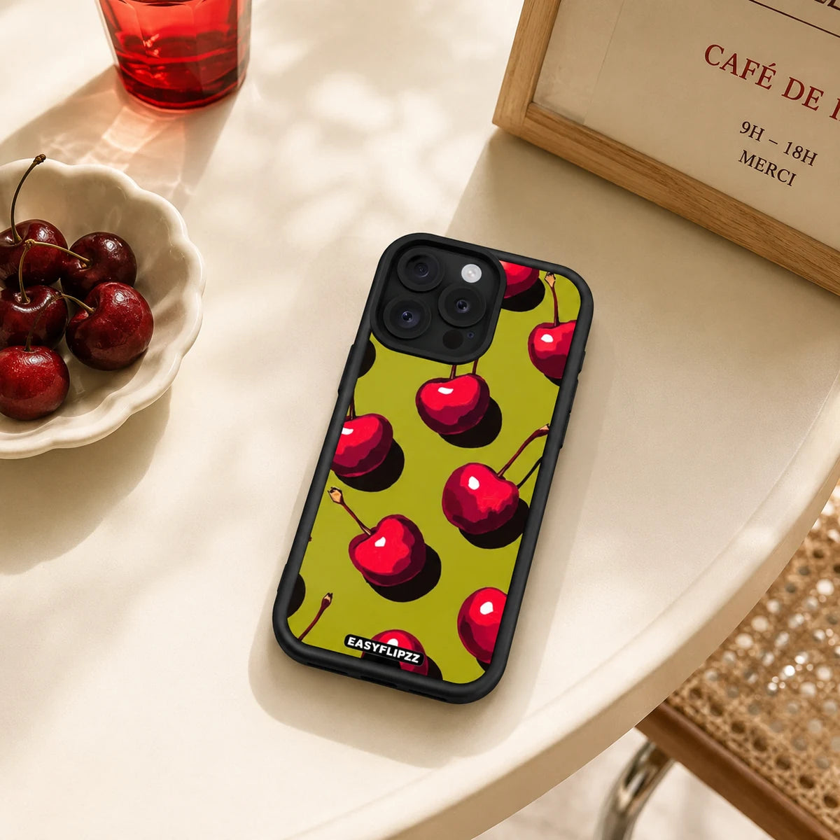 EasyFlipzz gallery lifestyle Cherry Pop Olive Black Base Set