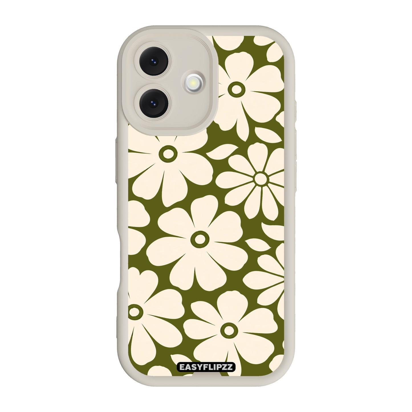 iPhone 17 | White | Flower Pop Green | Base Set