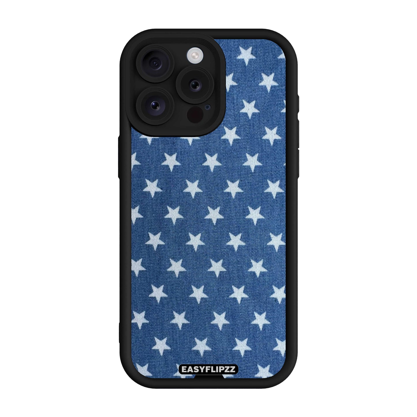 Light Denim Stars - iPhone 12 Pro