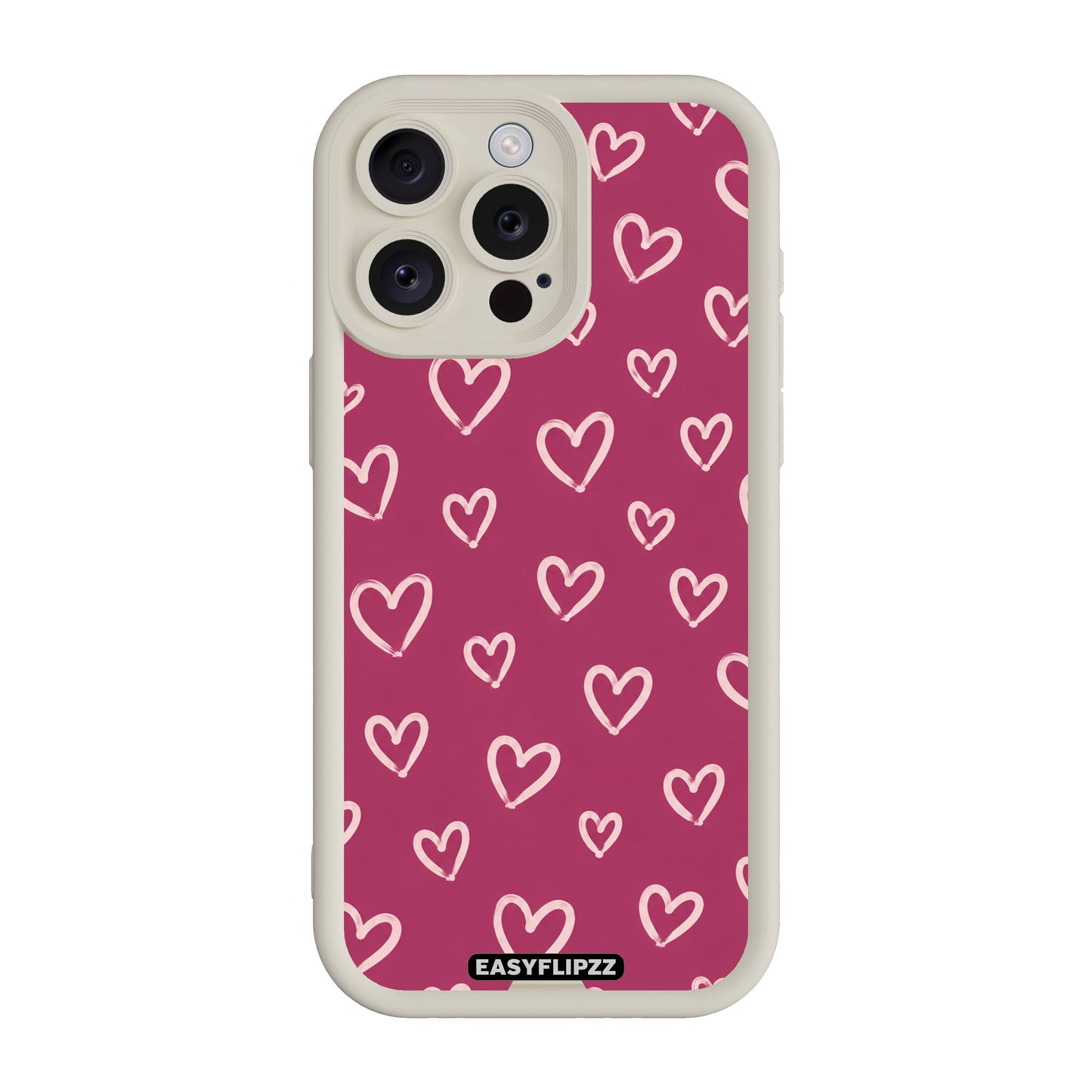 Berry Hearts - iPhone 13 Pro