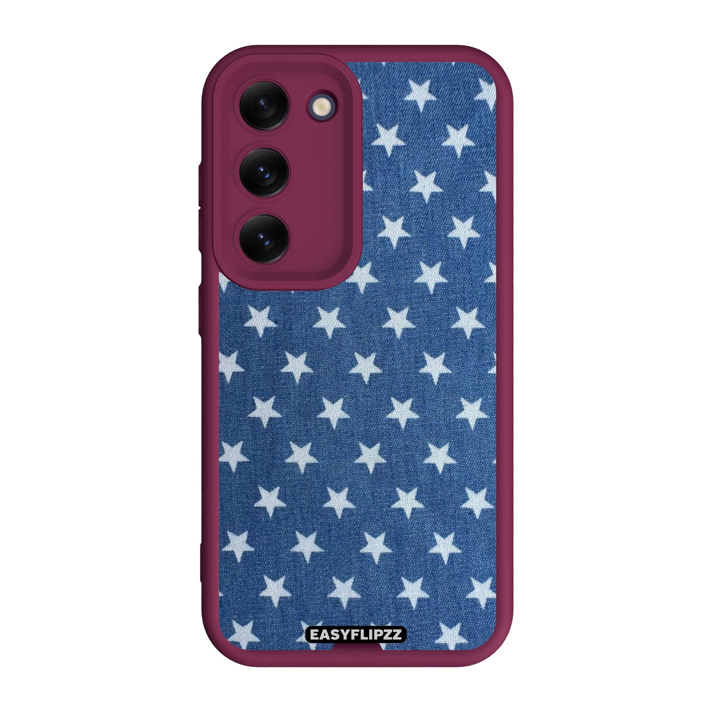Light Denim Stars - S22 Plus