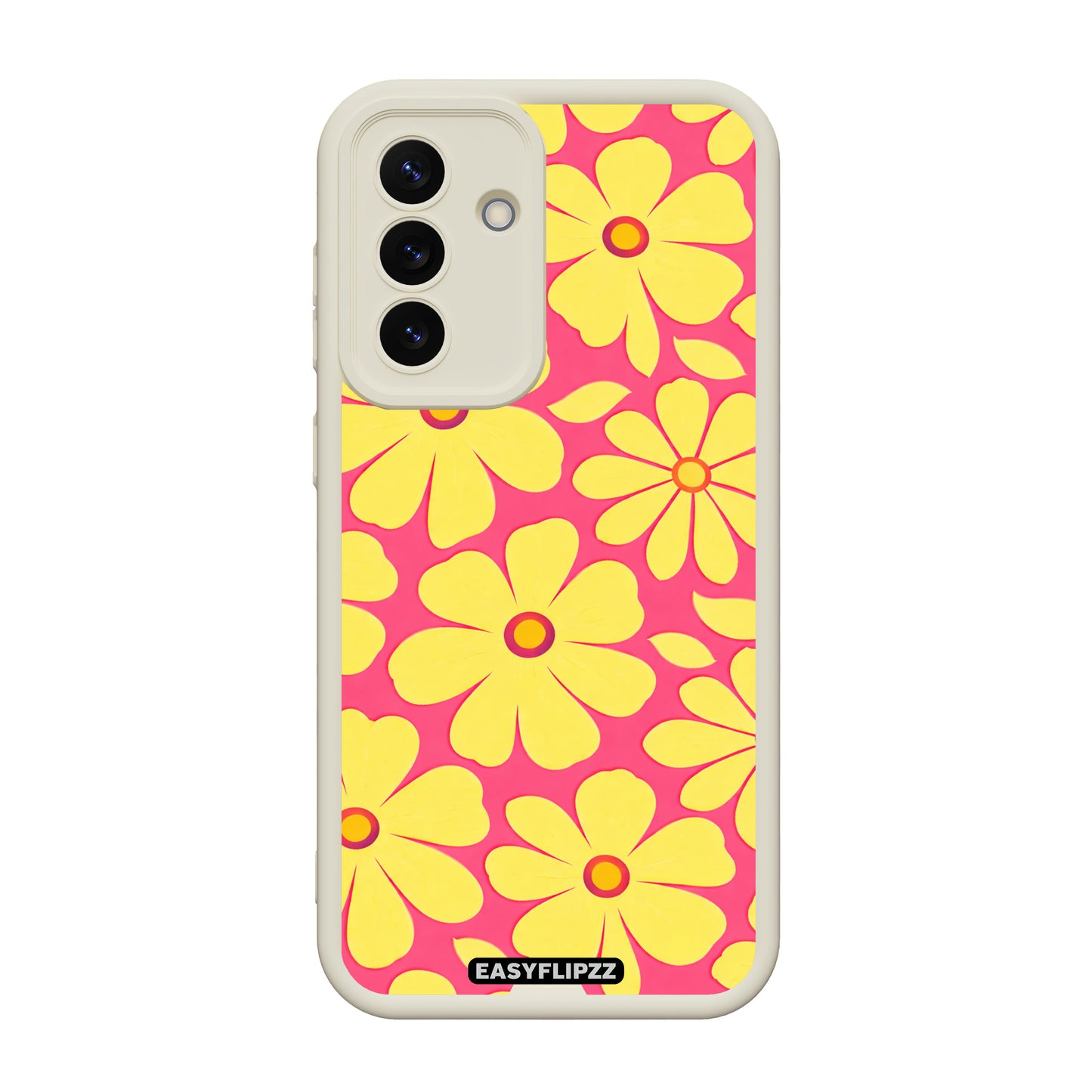 A15 | White | Flower Pop Yellow & Pink | Base Set