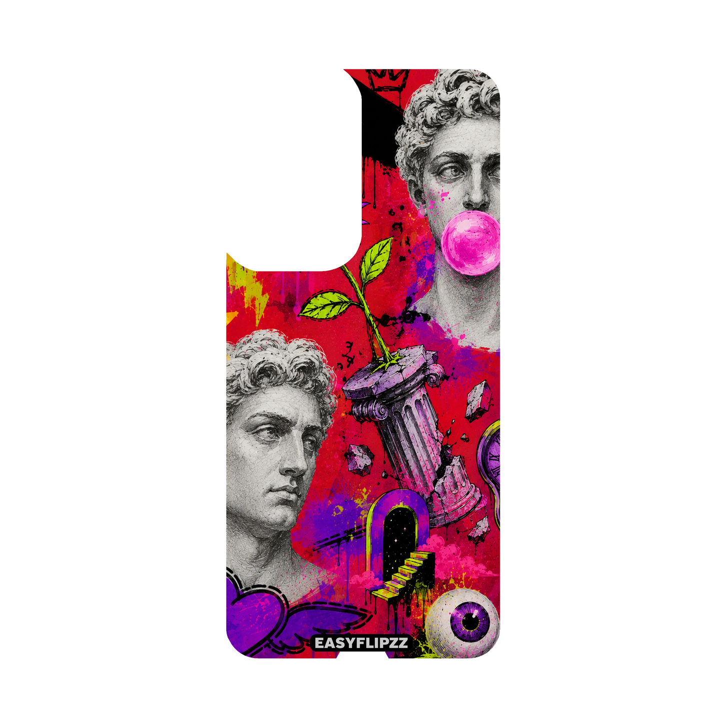 Vibrant Classical Graffiti Backflipzz - A35