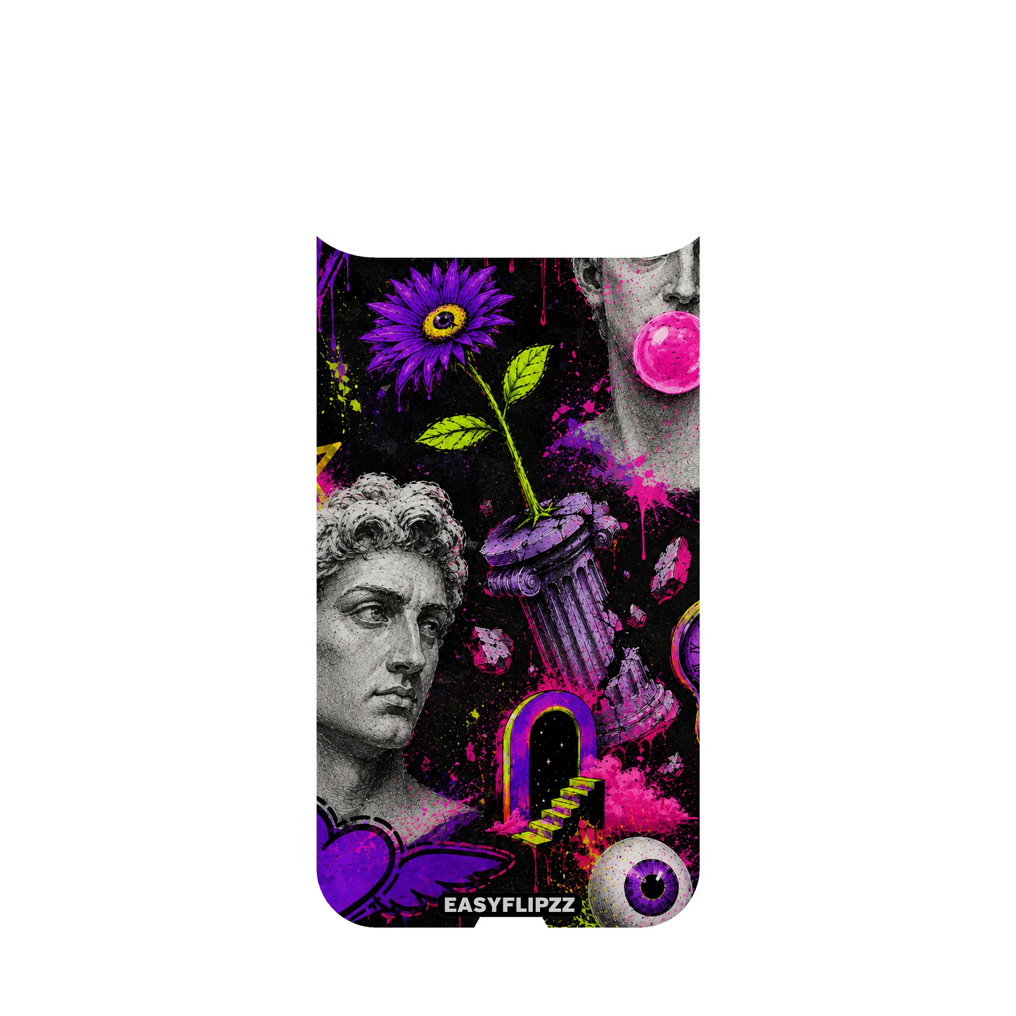 Neon Graffiti Bust Backflipzz - iPhone 17 Air