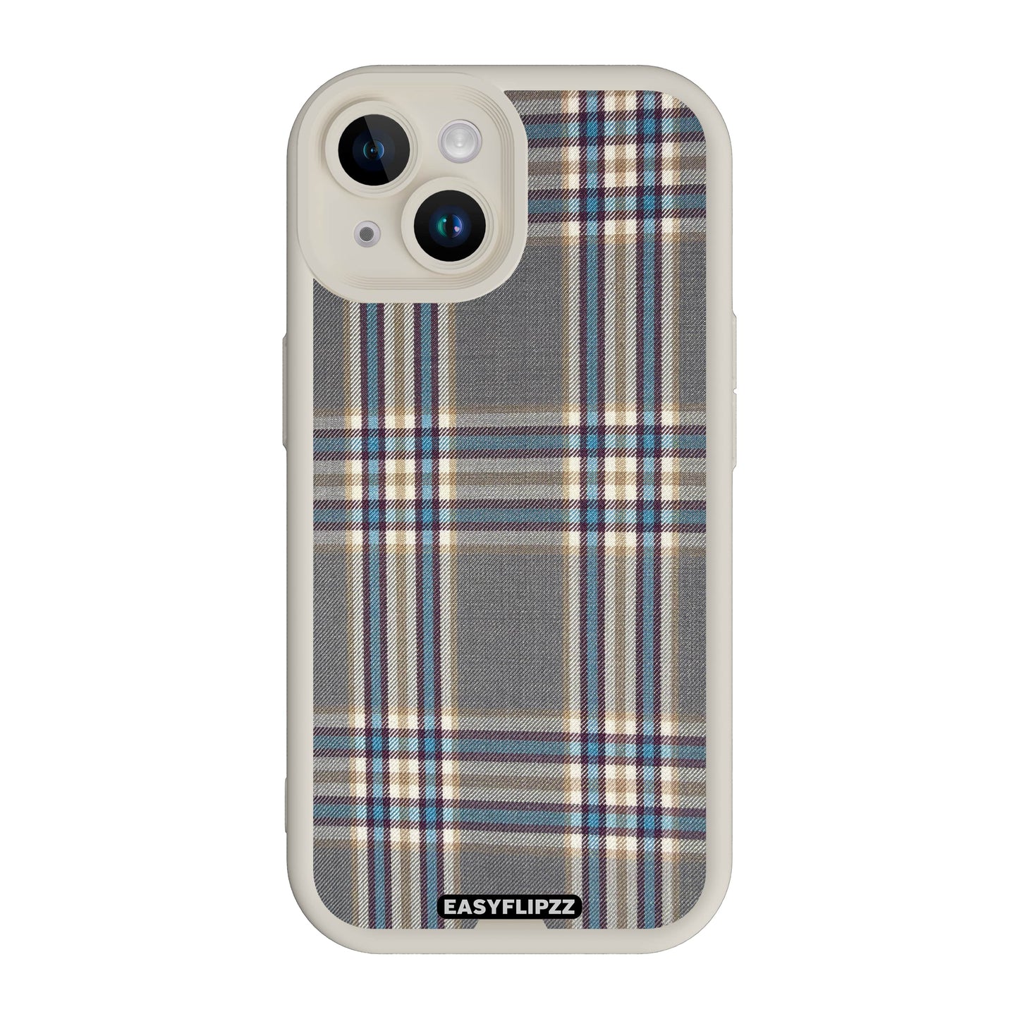 Taupe Cashmere Heritage - iPhone 15 Plus