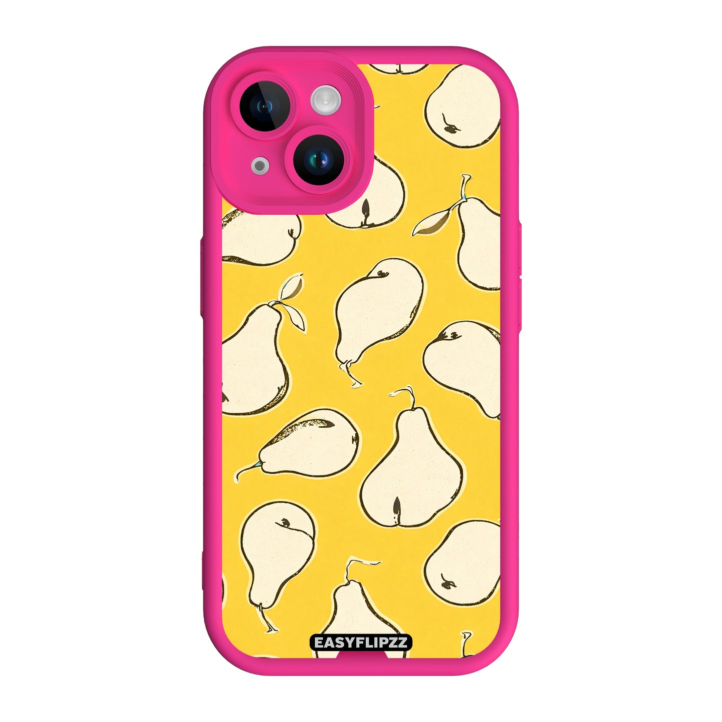 iPhone 14 | Pink | Sketch Pears Yellow | Base Set