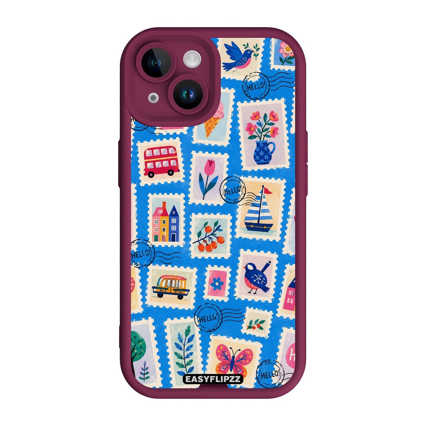 Azure Stamps  - iPhone 14 Plus