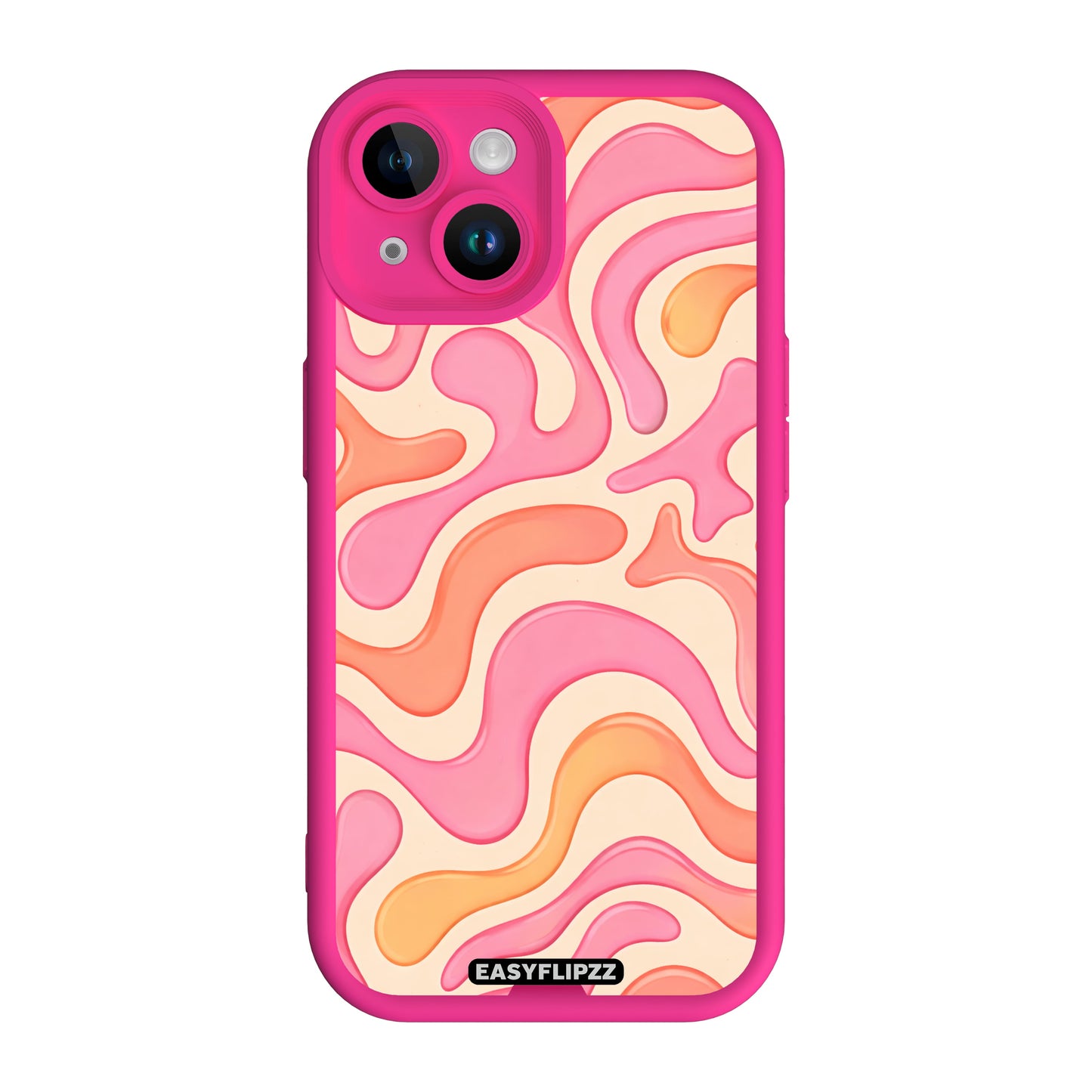 iPhone 15 Plus | Pink | Bubbles Cream & Pink | Base Set