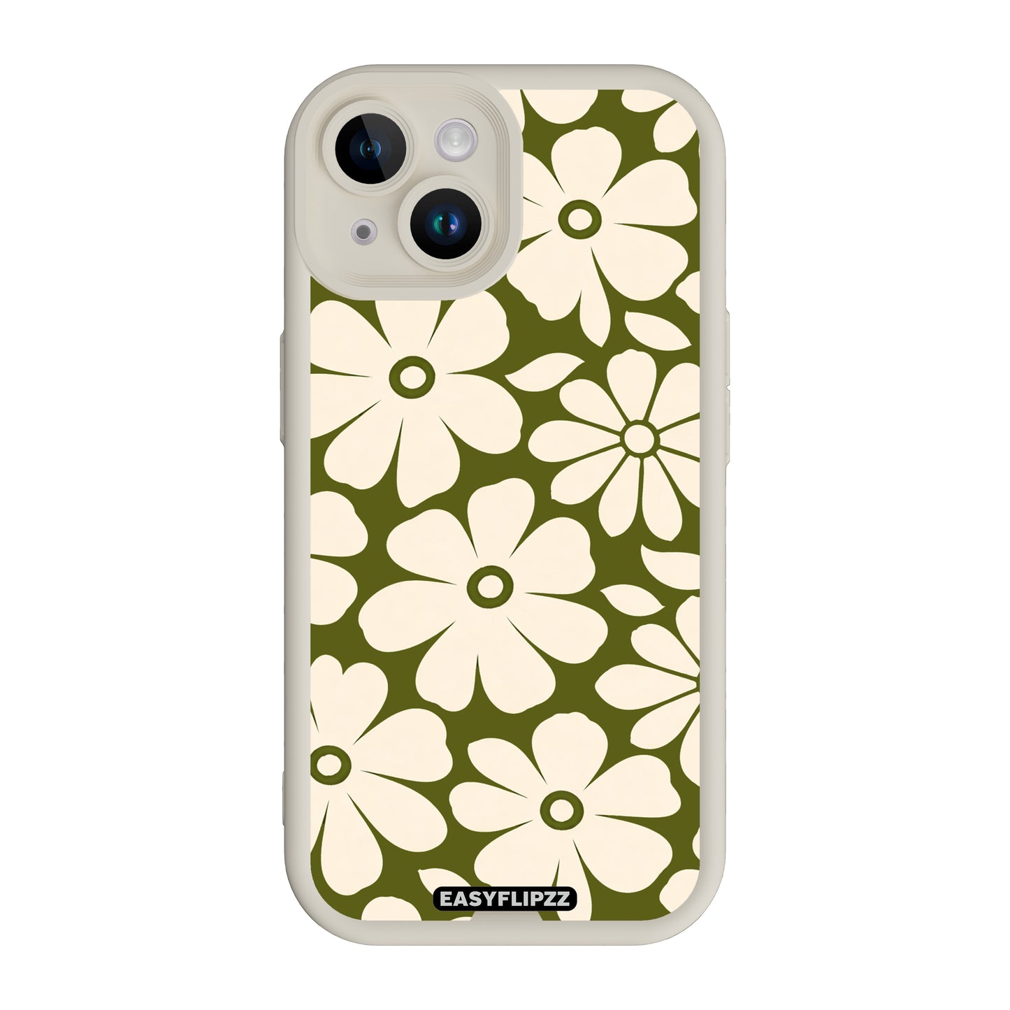 iPhone 12 | White | Flower Pop Green | Base Set