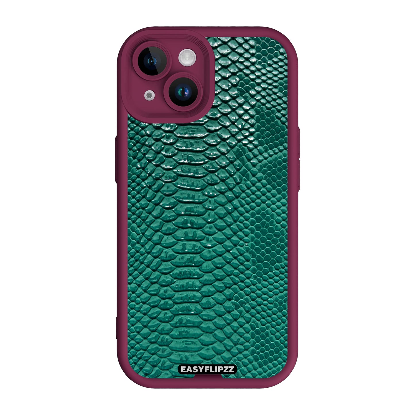 iPhone 13 | Snake Vegan Leather Emerald | Base Set