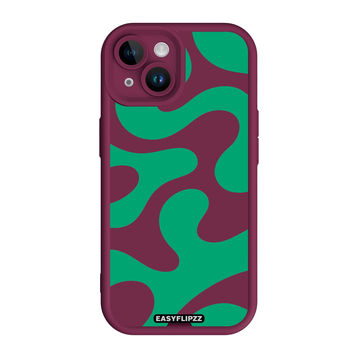 iPhone 15 Plus | Burgundy | Dreamworld Bordeaux&Green | Base Set